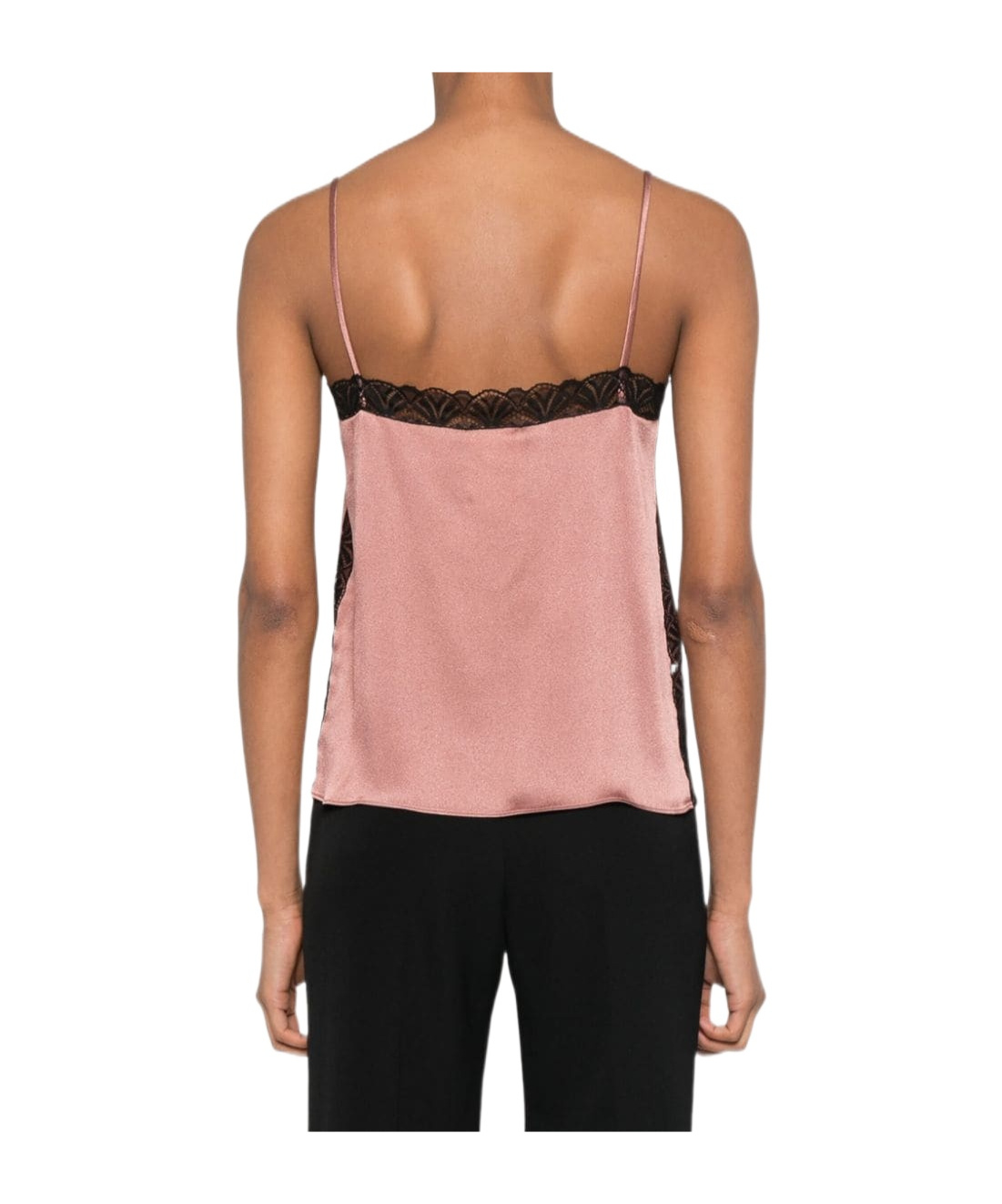 Alberta Ferretti Sleeveless Top In Pink