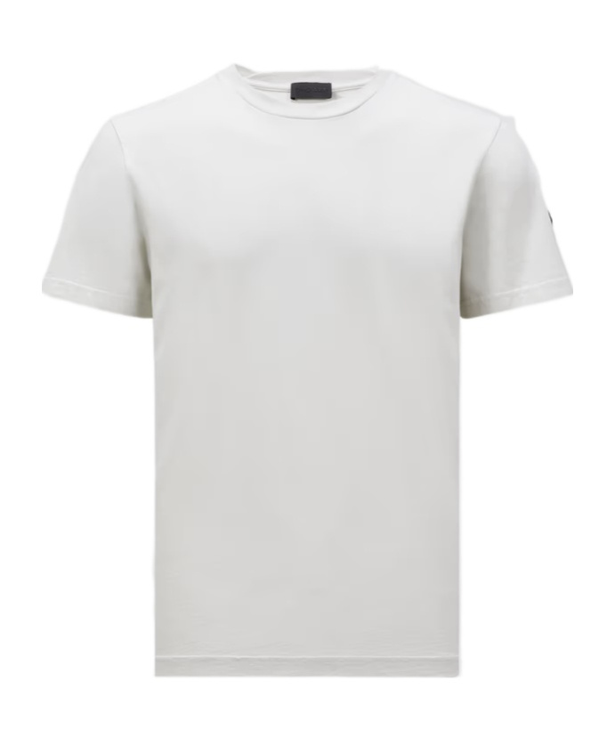 Moncler Logo T-shirt In Gray