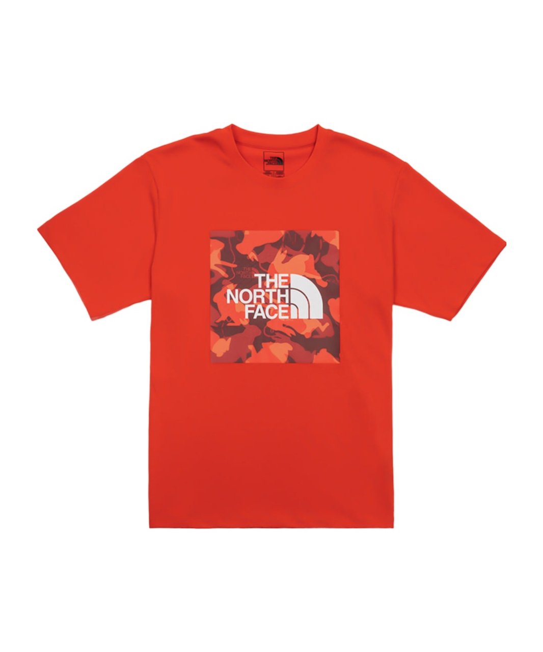 THE NORTH FACE SHORT-SLEEVED ROUND COLLAR T-SHIRT