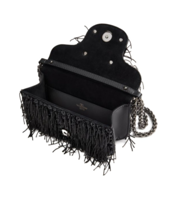 Valentino Women's Loco Small Shoulder Bag In Black