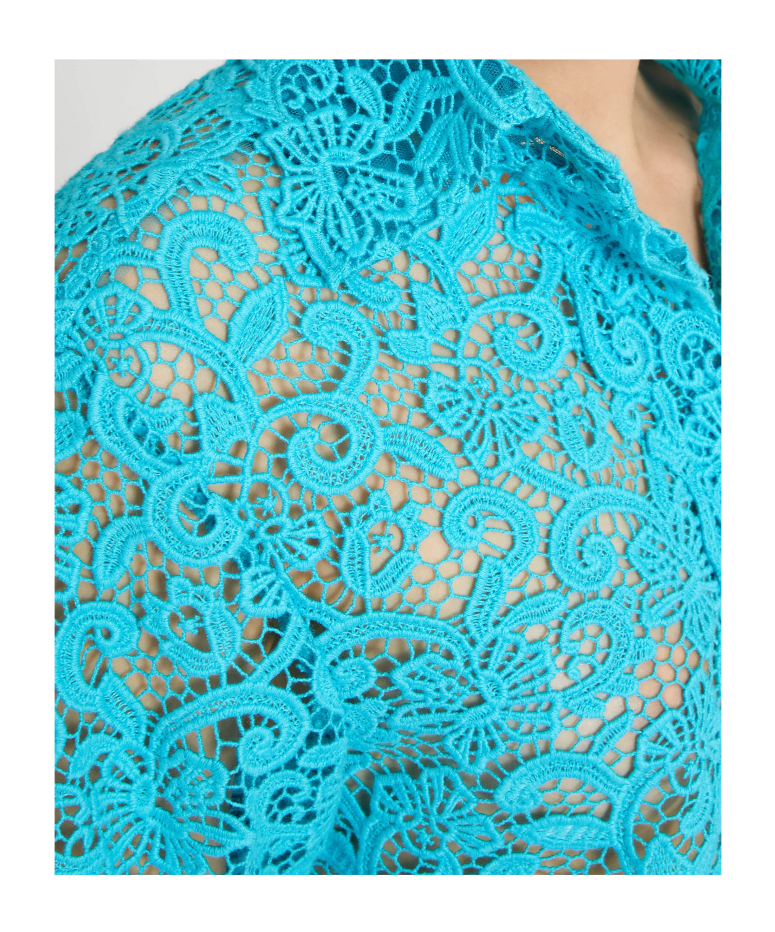 Ermanno Scervino Floral-lace Shirt
