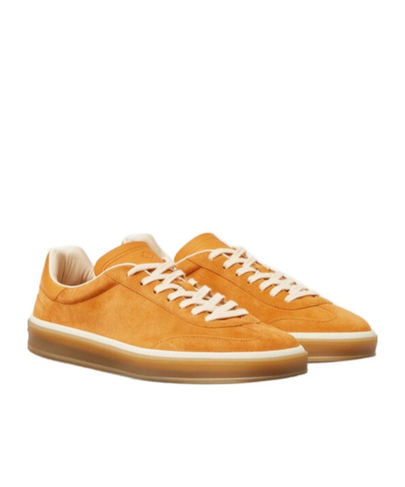 Loro Piana Tennis Walk Sneaker In Yellow