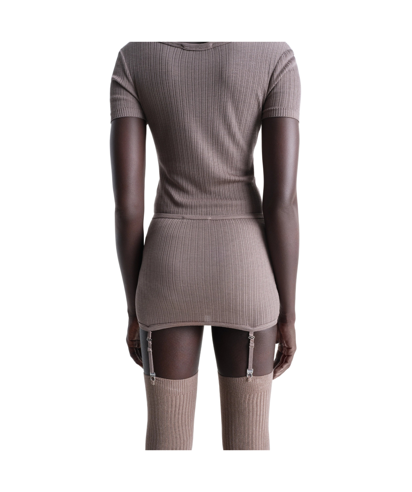 Lemaire Underwear With Suspenders In Gray
