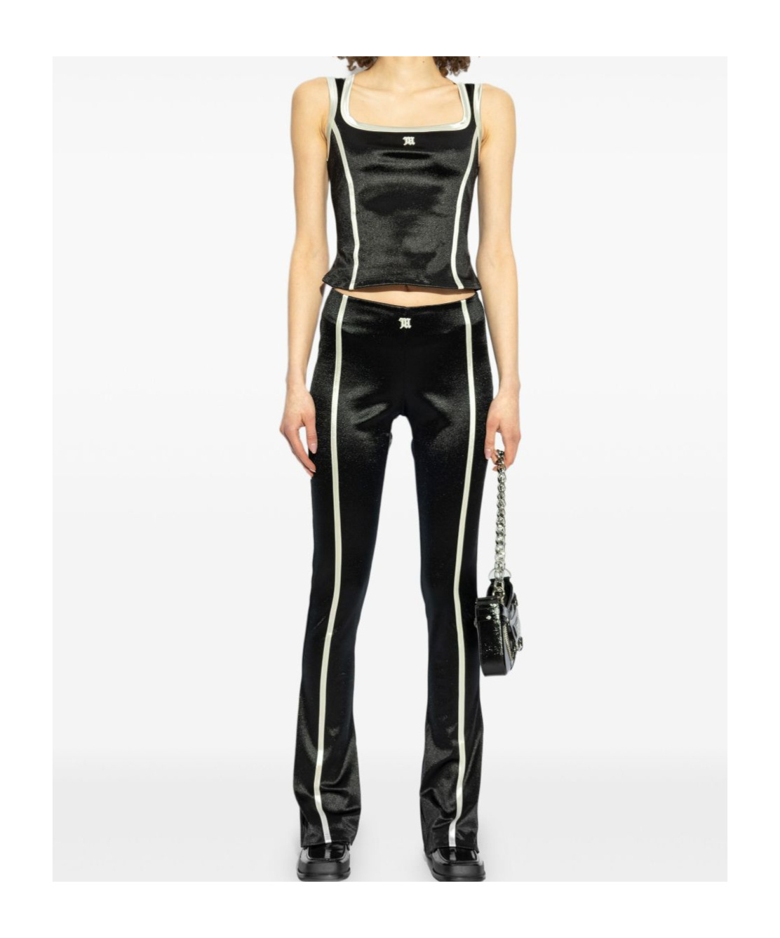 Misbhv St. Germain Flared Pants In Black