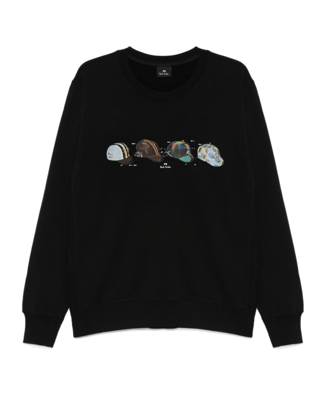 PAUL SMITH CYCLING CAPS-PRINT SWEATSHIRT