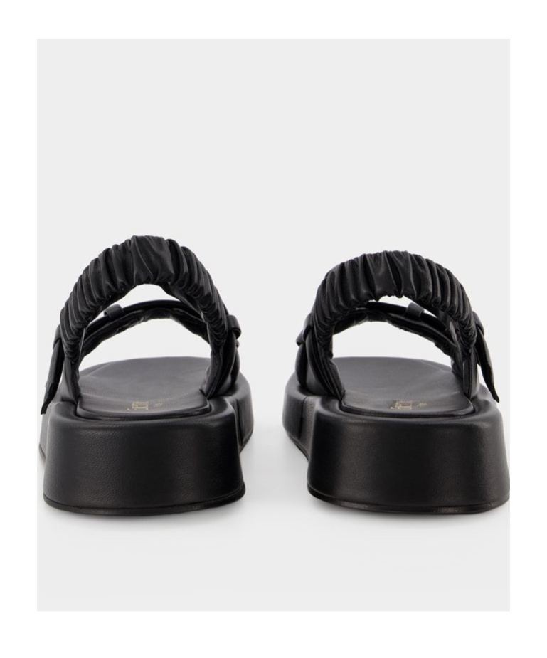 Shop Elleme Paris Elleme Loop Platform Slingback Sandals In Black