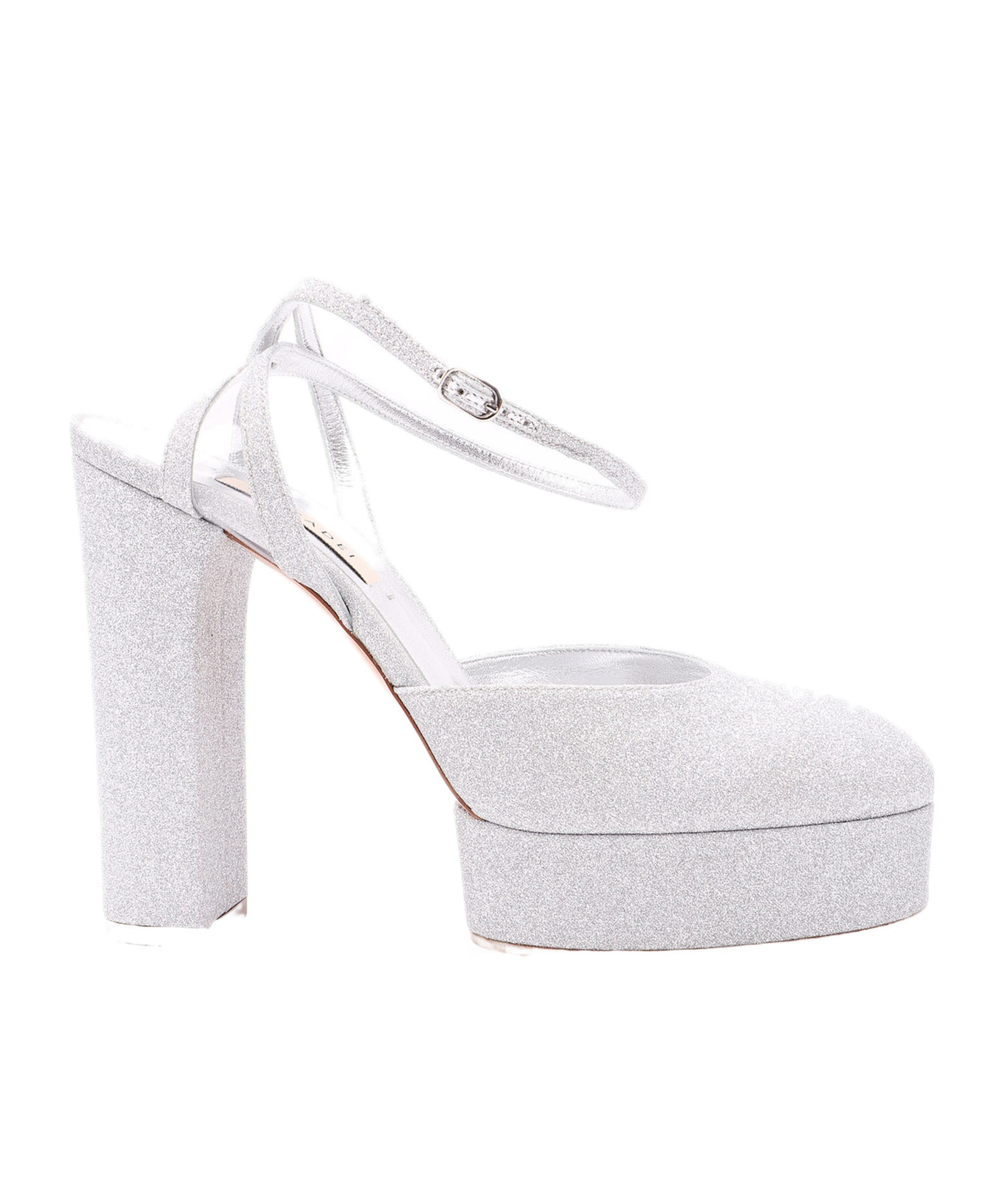 Casadei Betty Citylight 1310mm Platform Pumps In White