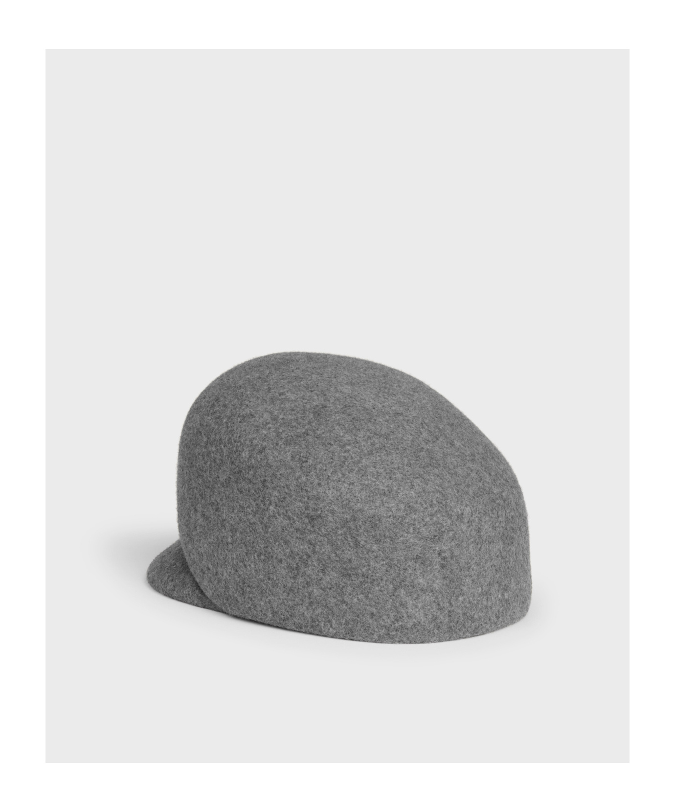 CELINE TRIOMPHE CAP IN WOOL FELT