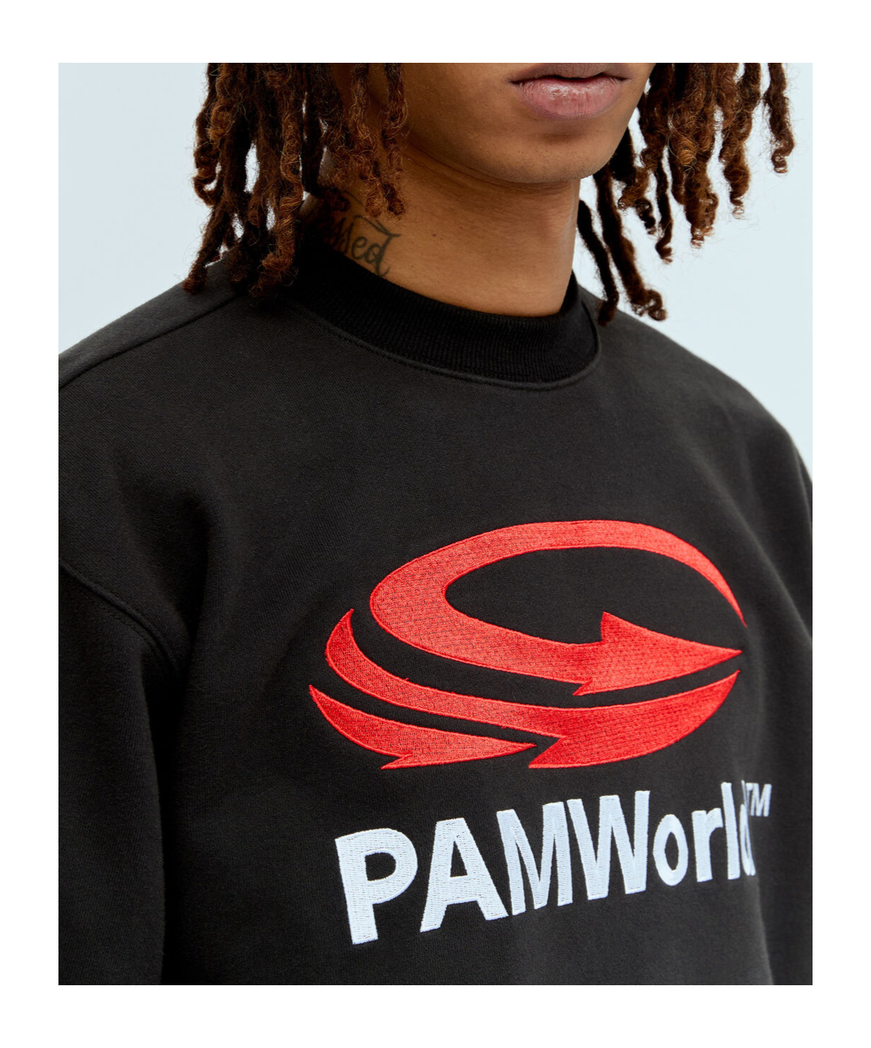 Perks And Mini Long-sleeved Hooded Hoodie In Black
