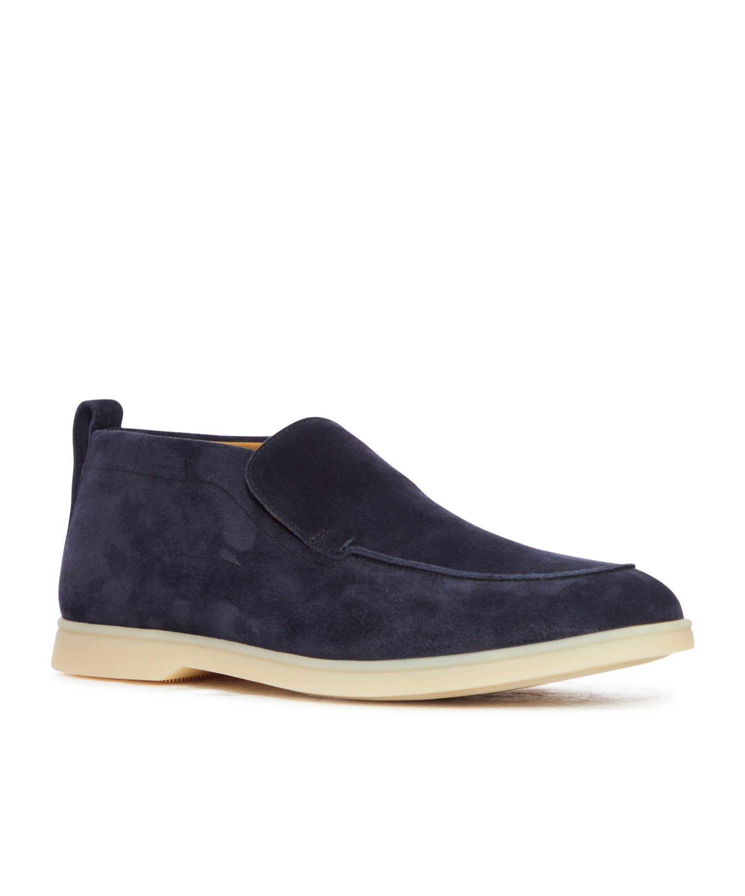 Henderson Baracco Suede Slip-on Sneakers In Blue