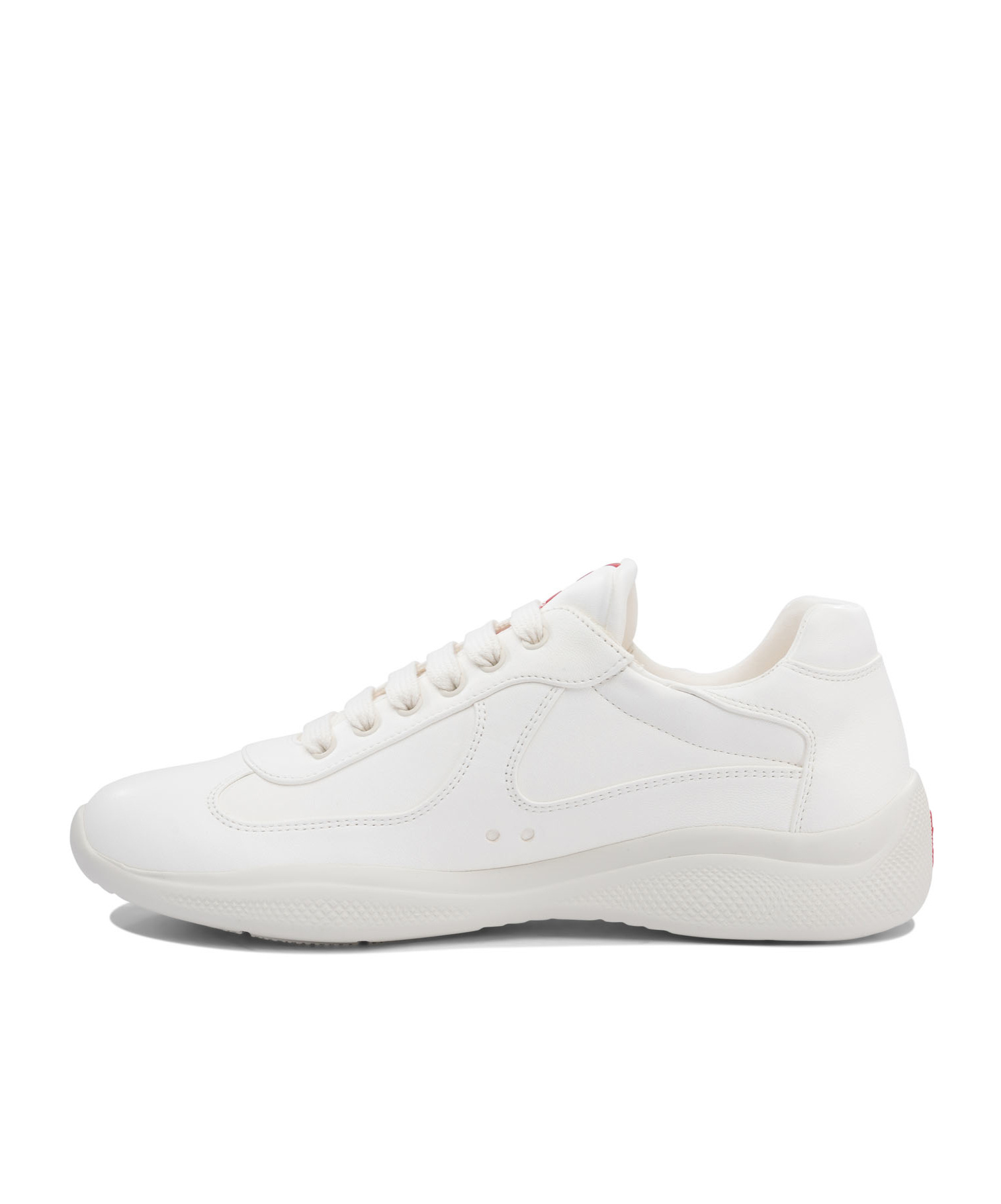 Prada "america's Cup" Sneakers In Nude