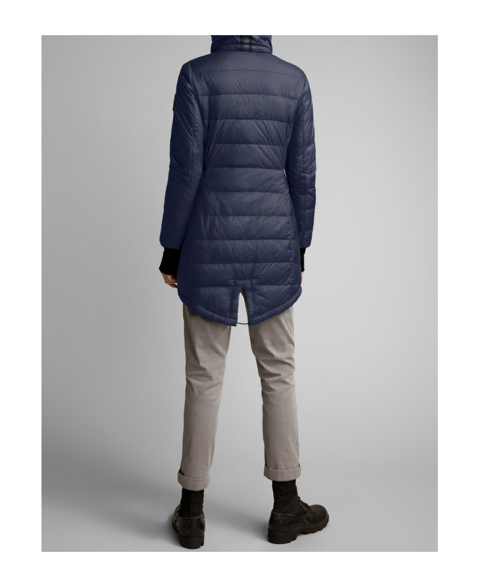 Canada Goose Mystique Parka Coat In Black