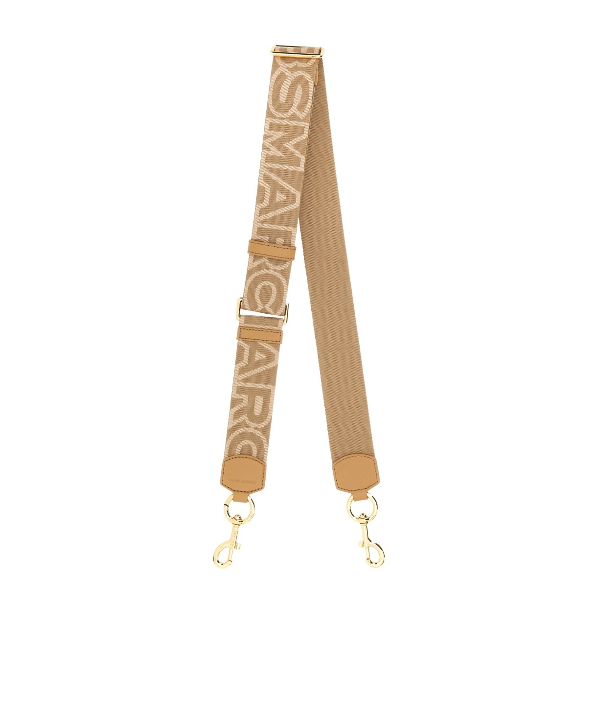 Marc Jacobs Tracolla The Outline Logo In Nude