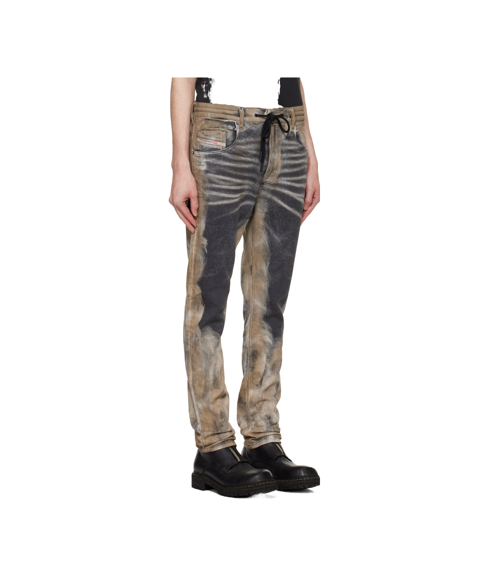 Diesel 2030 D-krooley Pants In Black