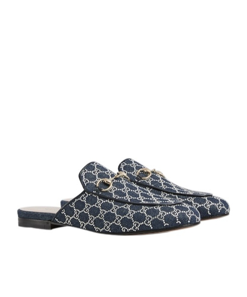 Gucci Women's Princetown Slipper In Blue