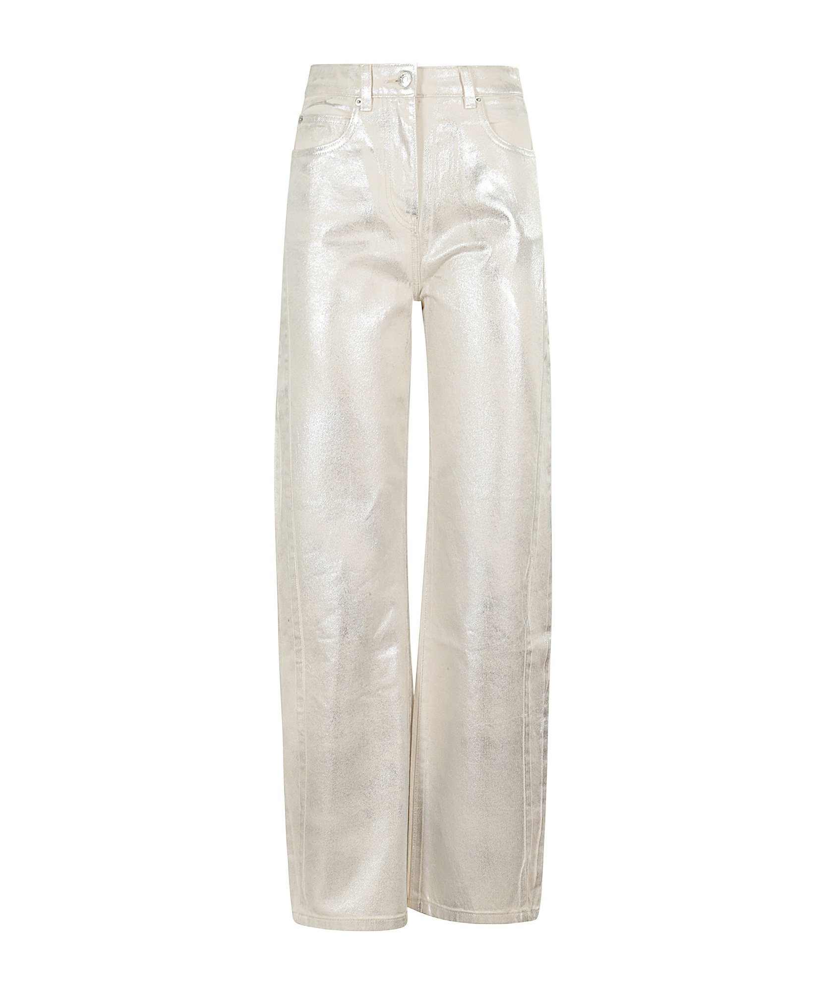 Iro Belt-loop Jeans In White