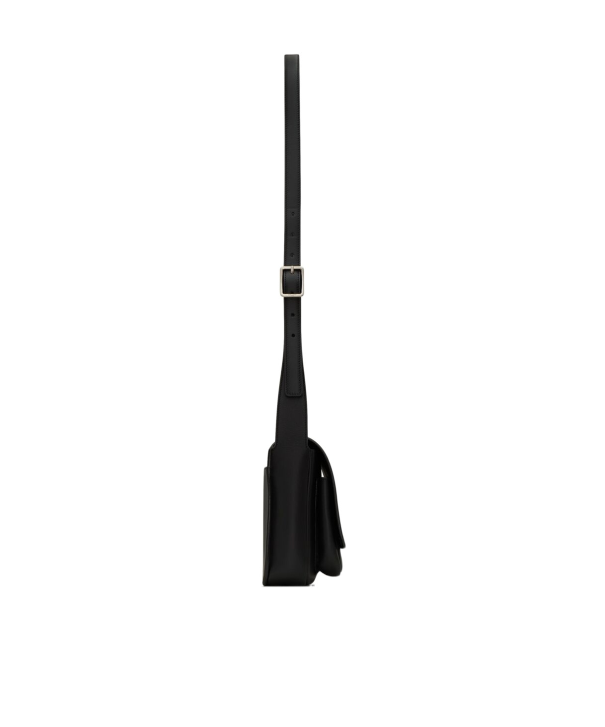Saint Laurent Small Flip Shoulder Bag In Black