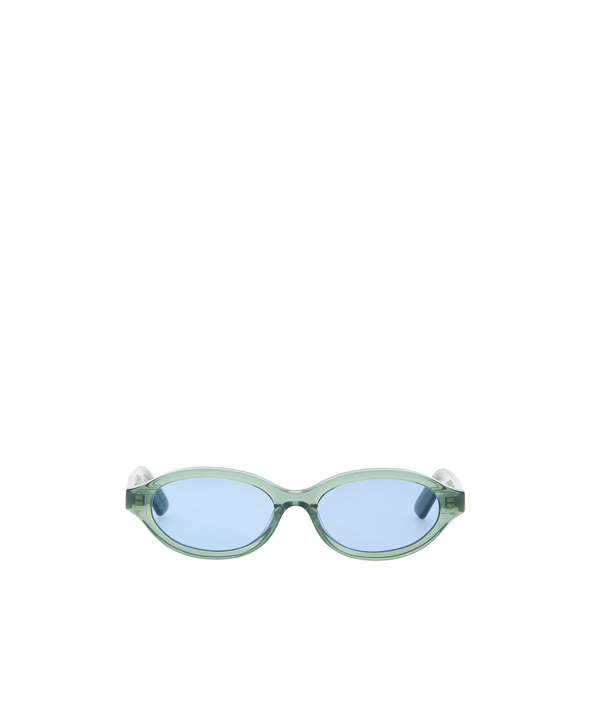 Retrosuperfuture Pharoah Irregular Frame Sunglasses In Green