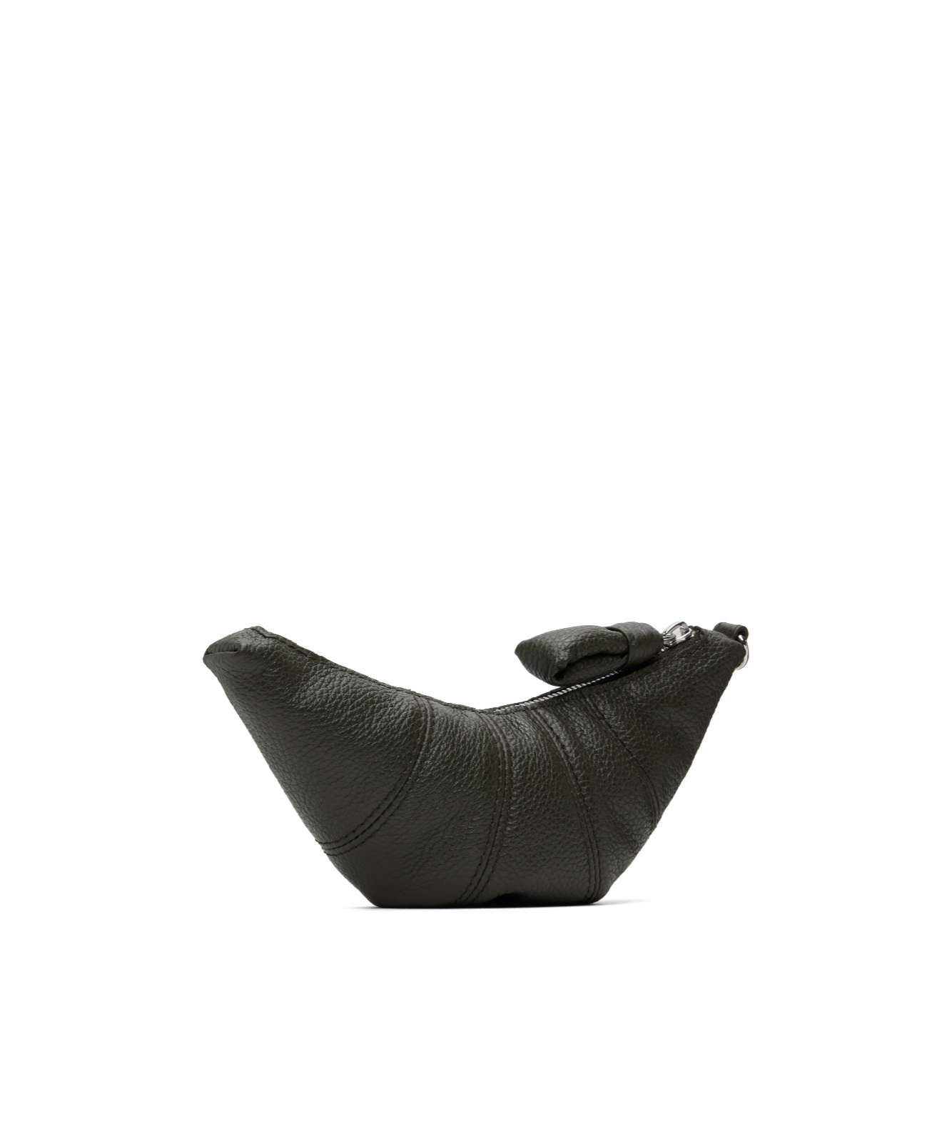 Lemaire Cross-body Croissant Coin Purse In Black