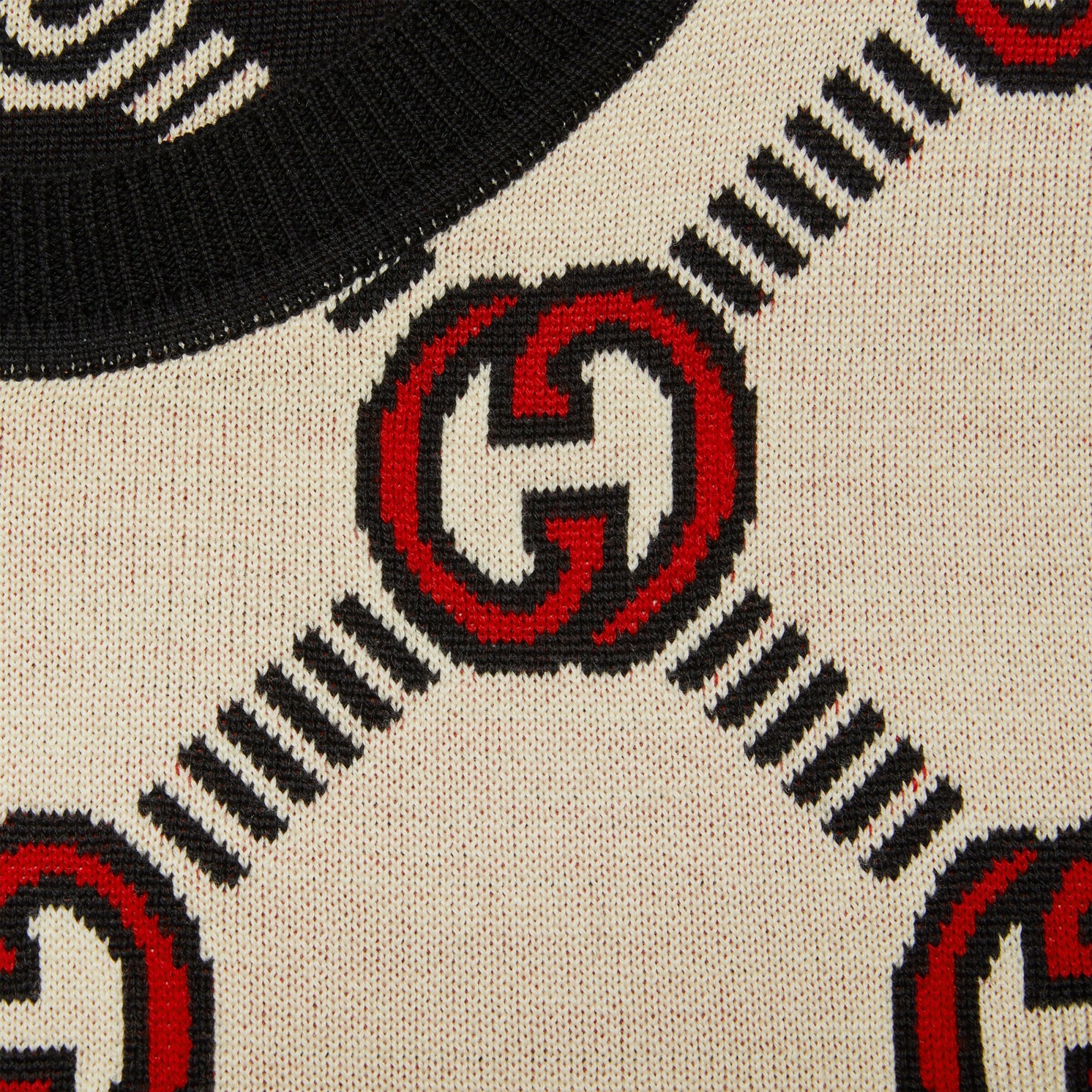 Gucci Interlocking G Reversible Jumper In Nude