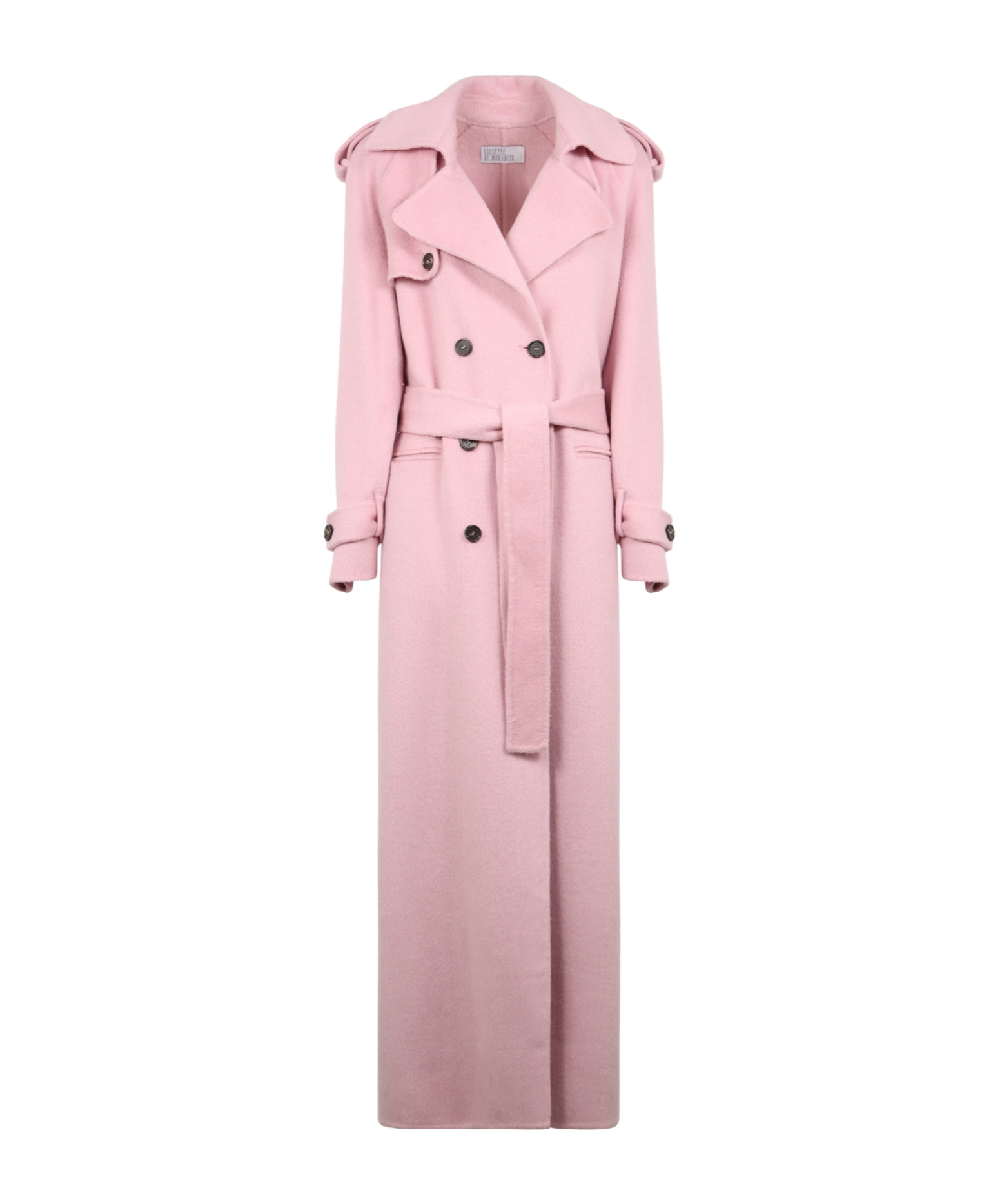 Giuseppe Di Morabito Double-breasted Coat In Pink