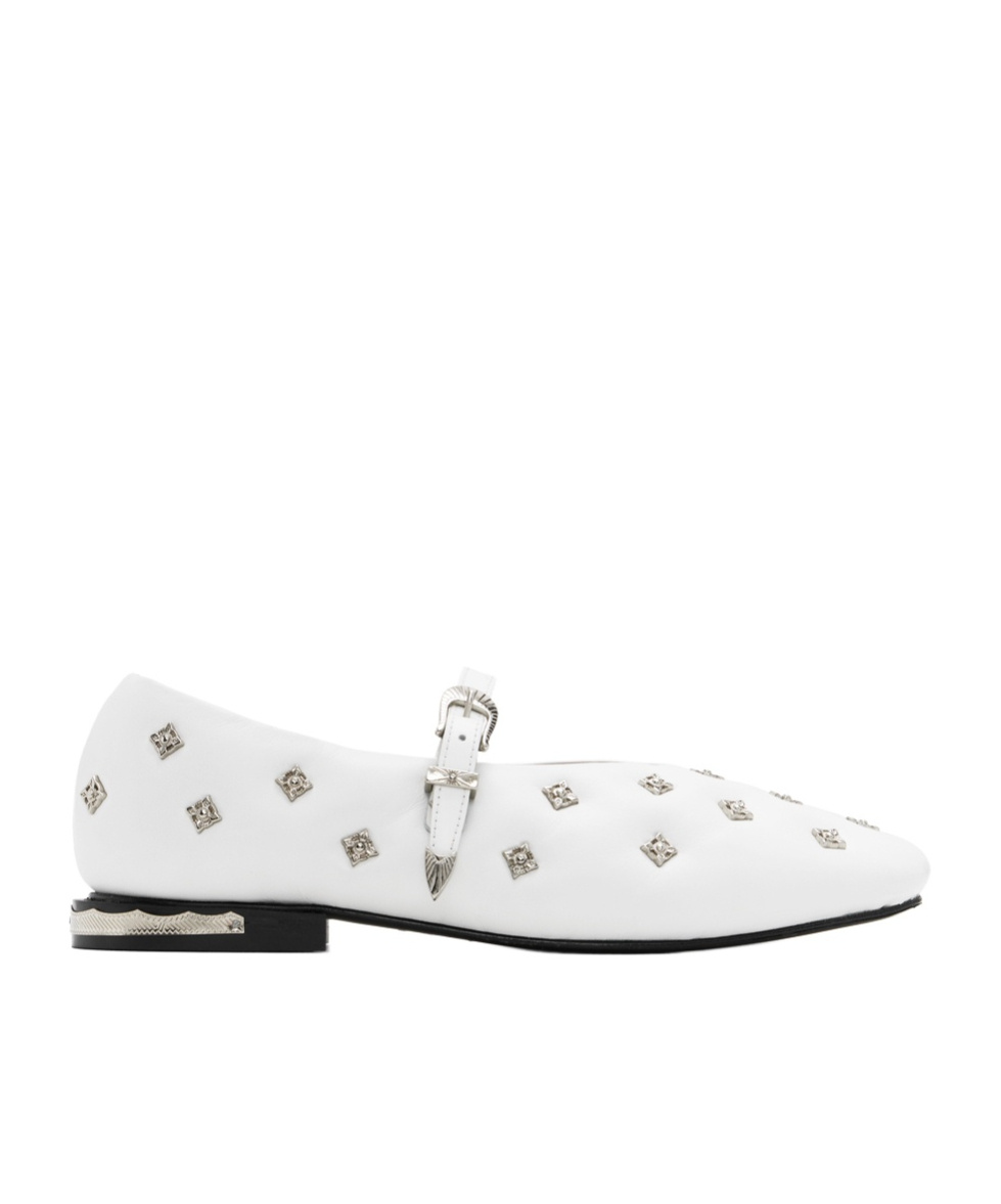 Toga Pulla Aj1342 Ballerinas In White