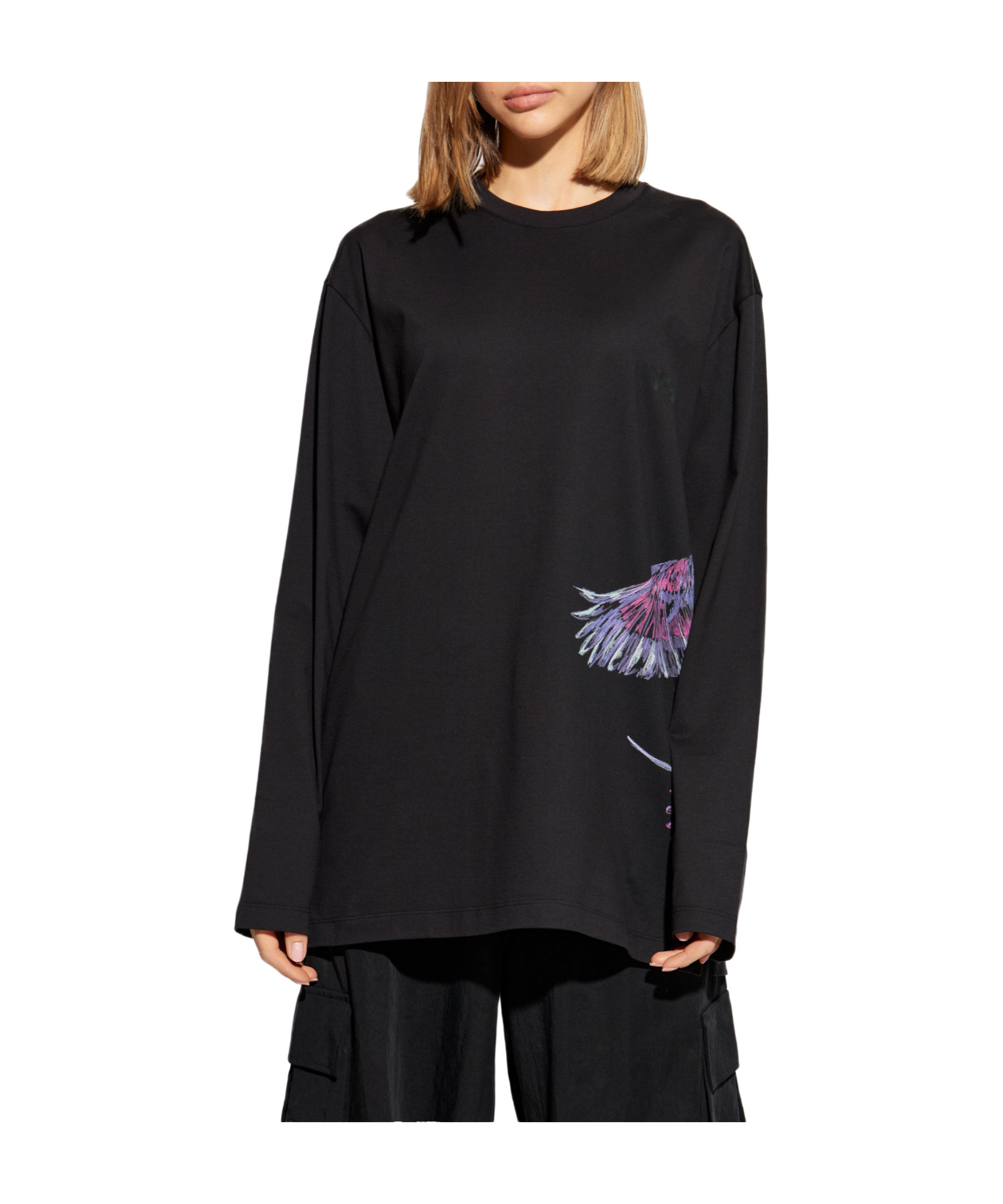 Y-3 X Adidas Graphic-print T-shirt In Black