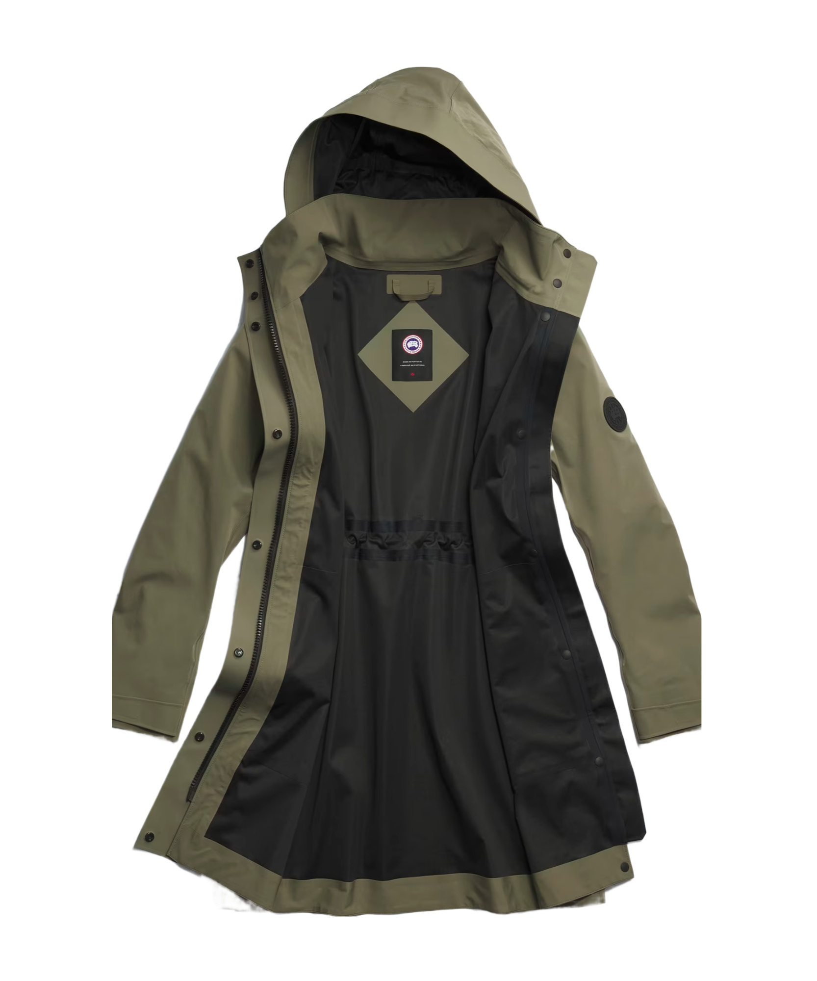 CANADA GOOSE CARDERO RAIN JACKET BLACK LABEL