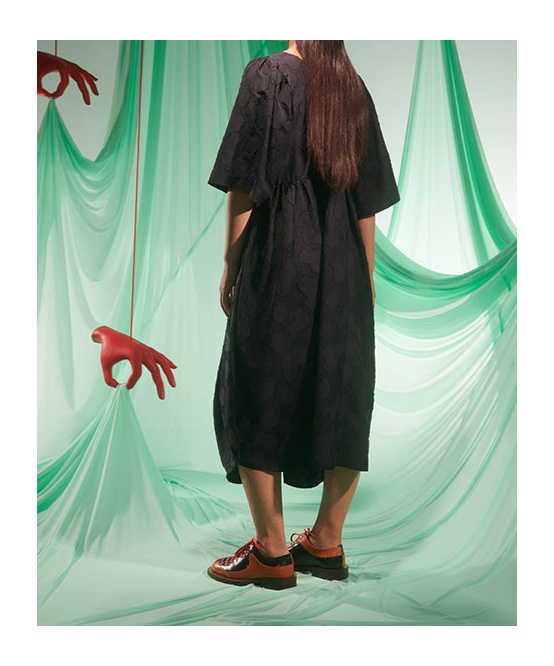HENRIK VIBSKOV V-NECK DRESS