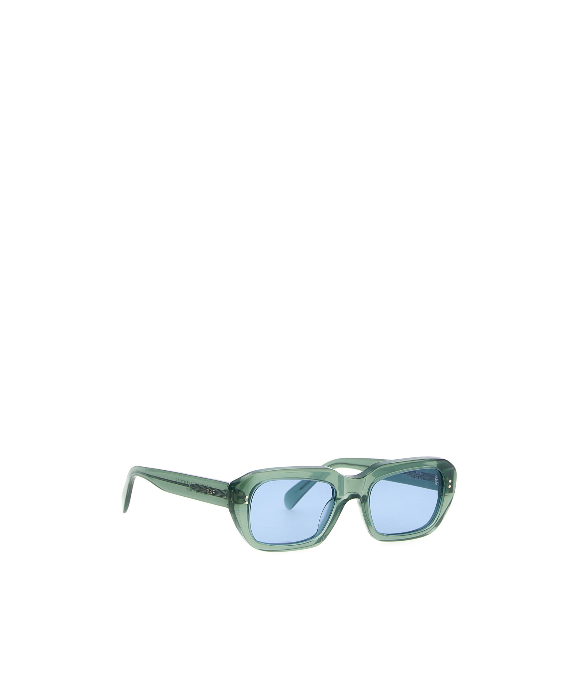 Retrosuperfuture Miles Rectangle Frame Sunglasses In Green