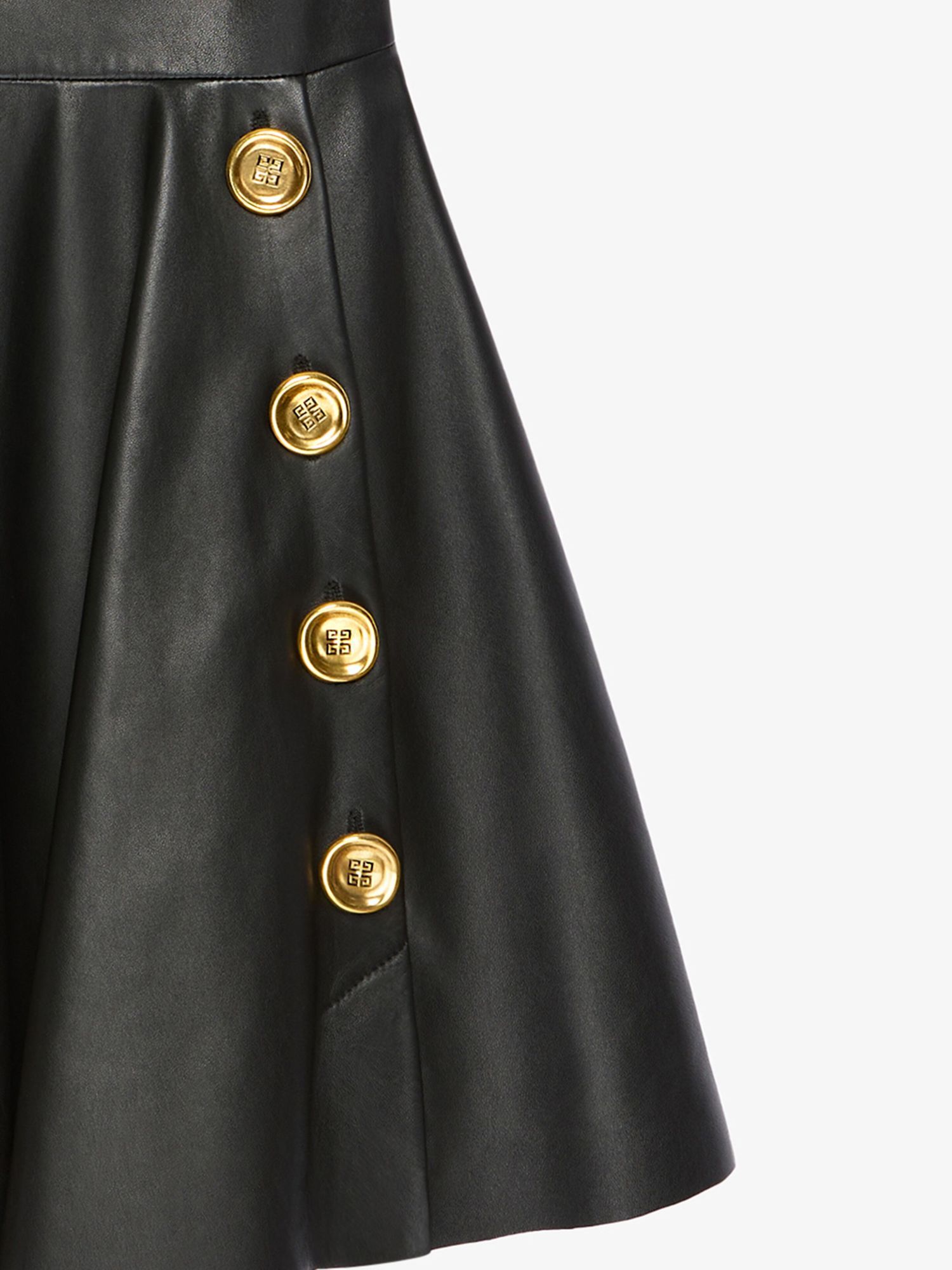 GIVENCHY DRESS IN NAPPA WITH TWISTED STRAPS