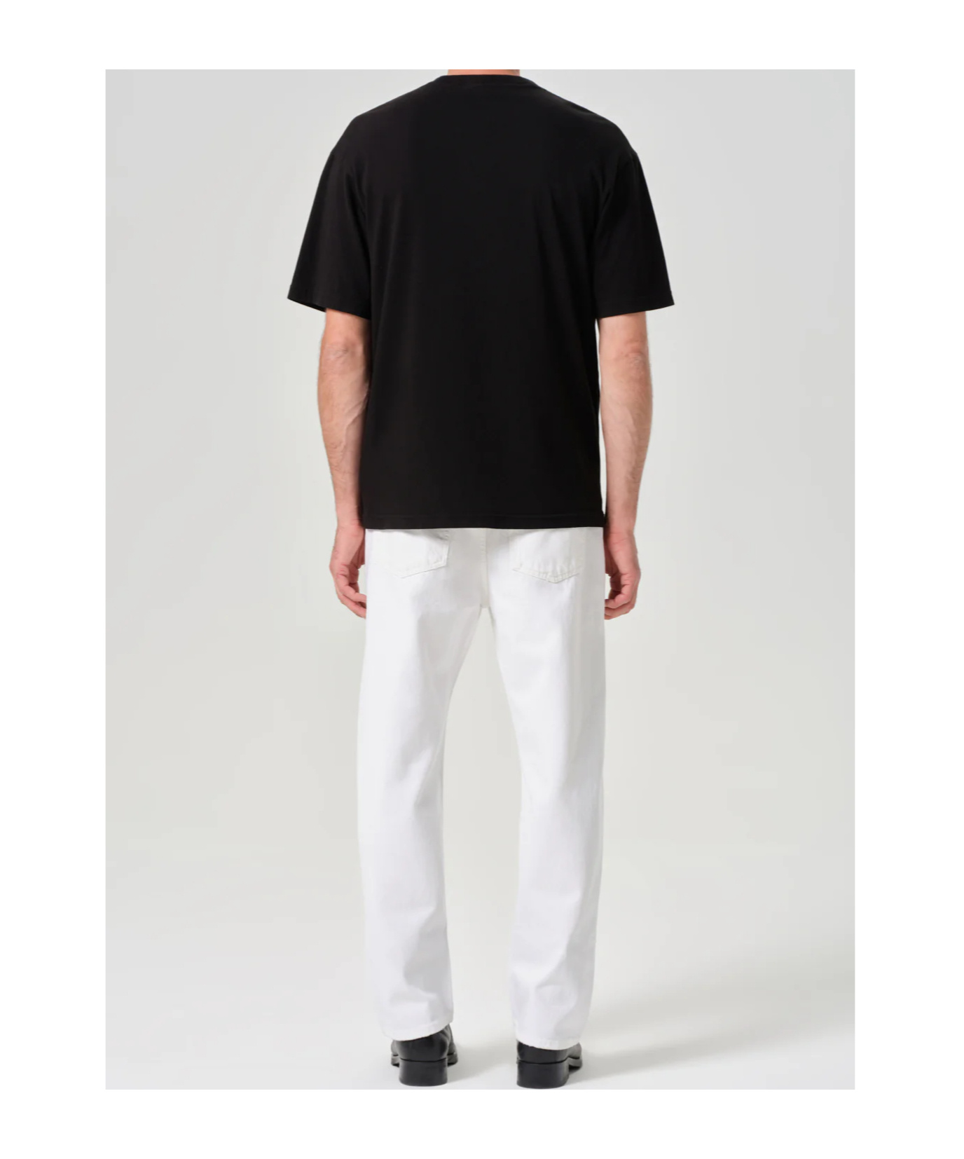 Agolde White Jeans In Regenerated Denim In White