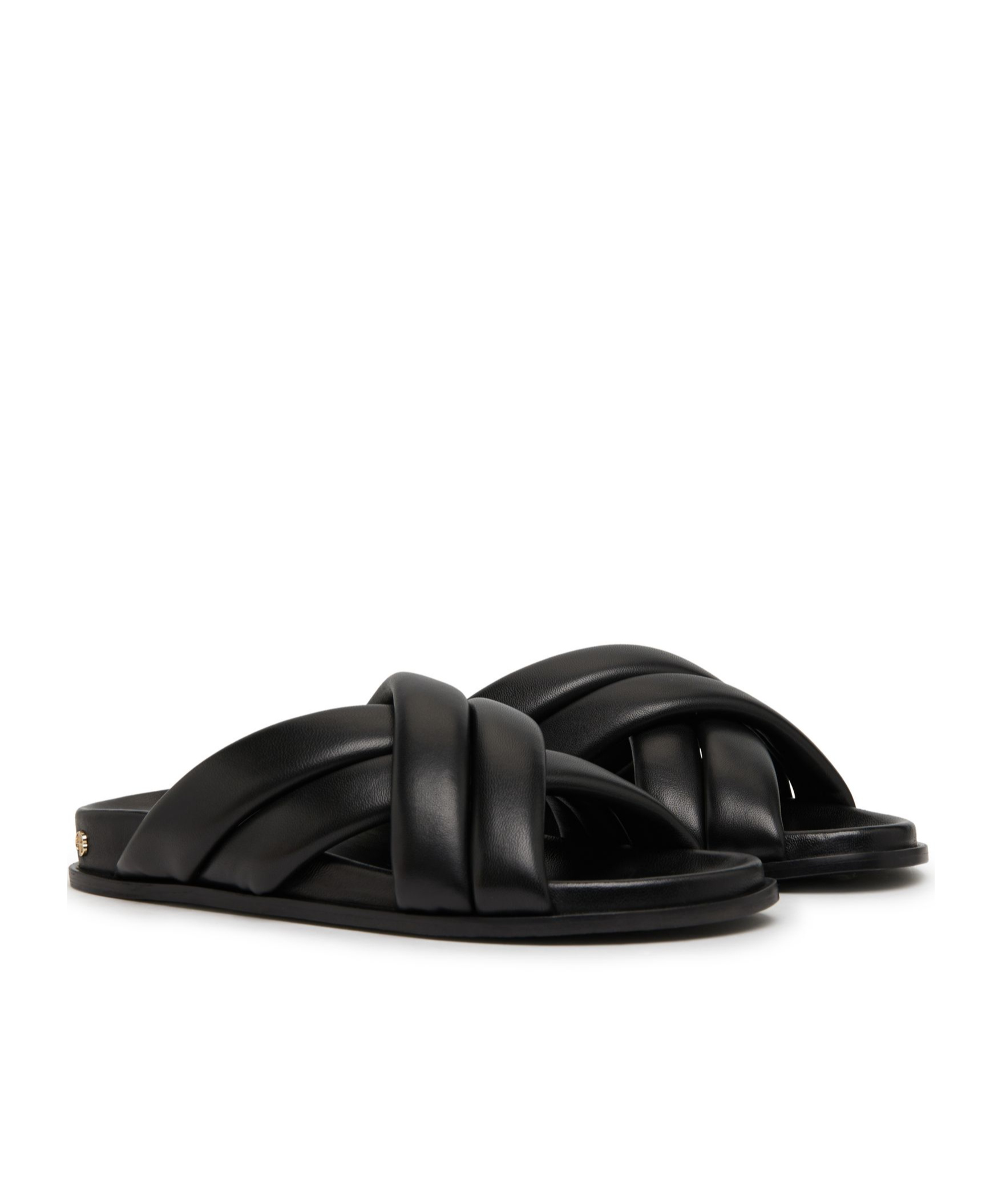 ANINE BING ROUND TOE SLIPPERS