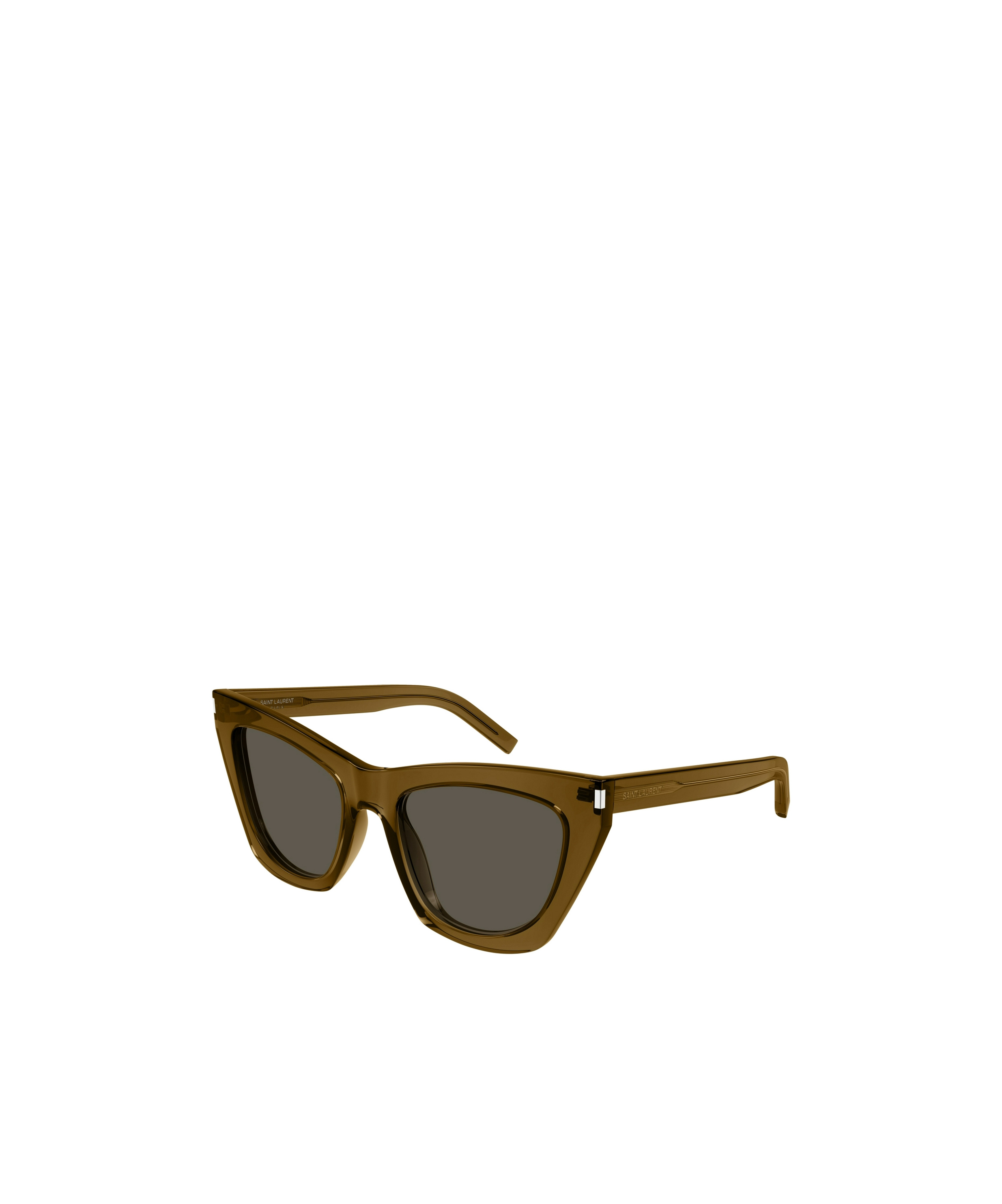 Saint Laurent Eyewear Kate Cat-eye Sunglasses In Green