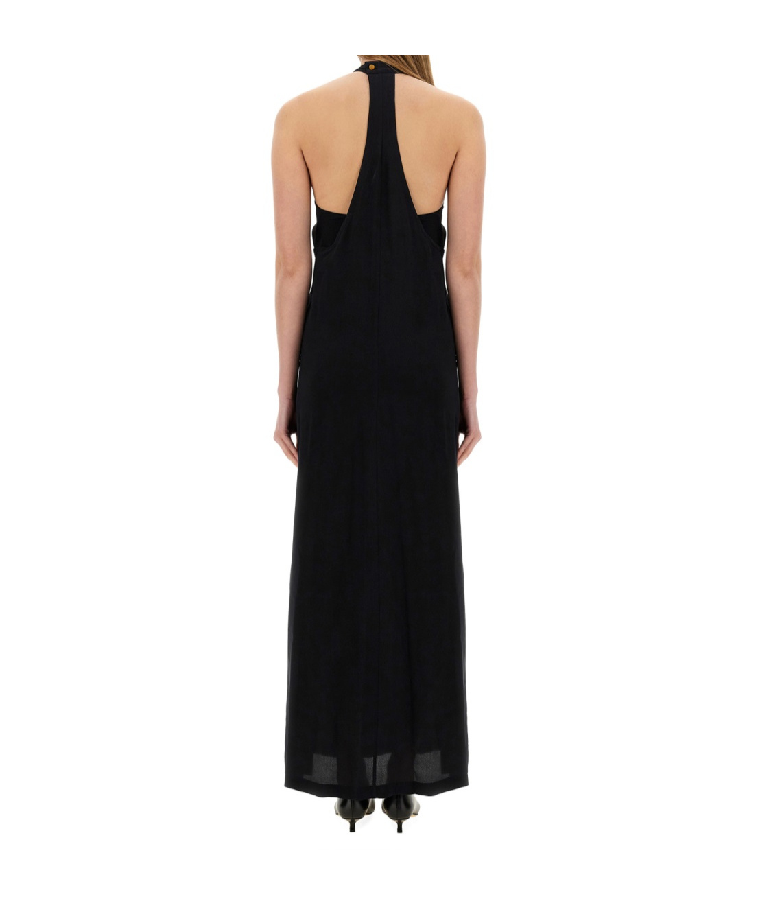 Alysi Halter-neck Maxi Dress