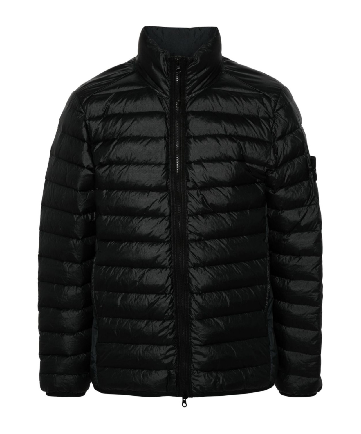 STONE ISLAND STONE ISLAND QUILTED ZIPPED JACKET
