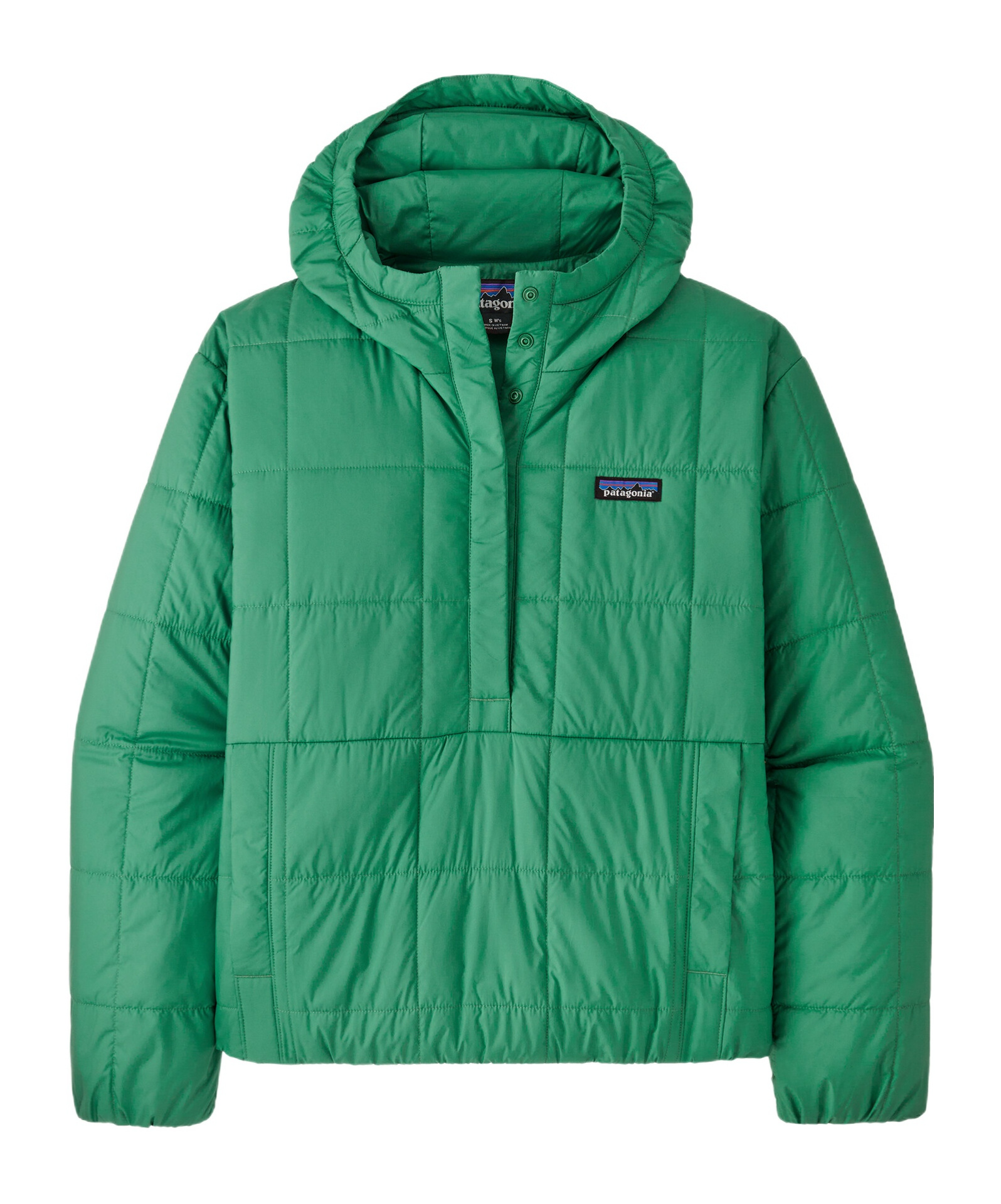 Patagonia Women's Light Gust Hooded Pullover In Green