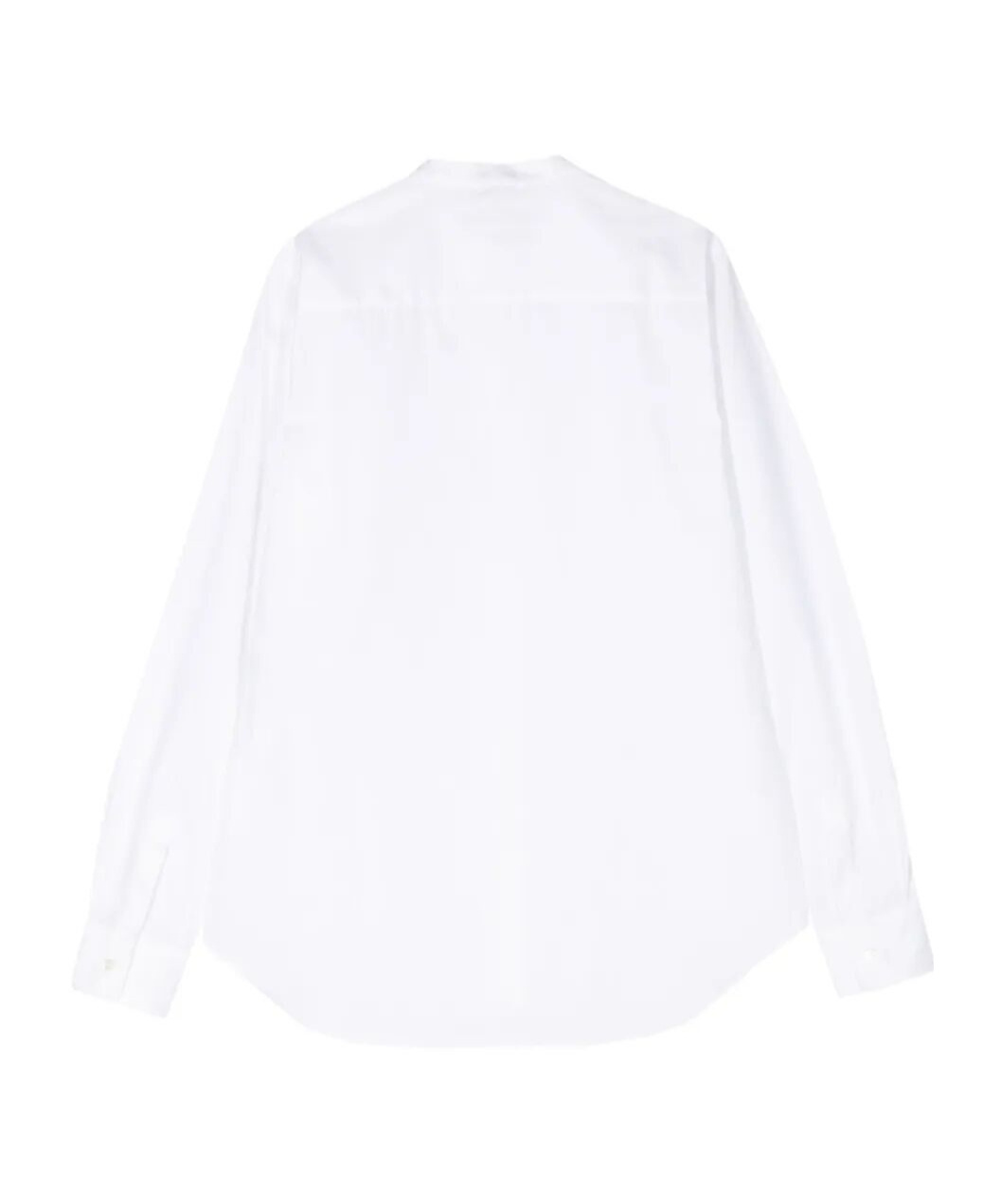 Aspesi Button-down Long-sleeved Shirt In White