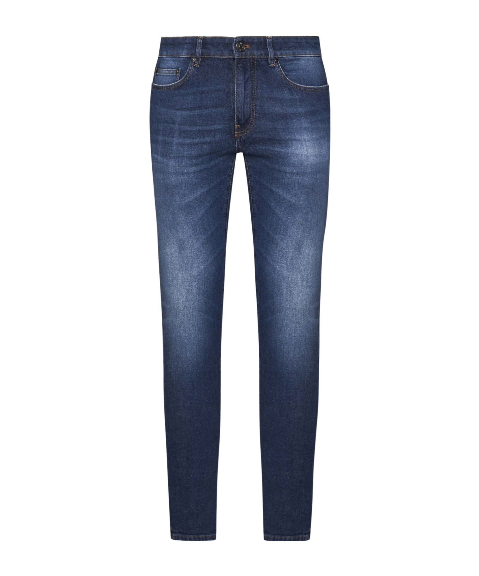 Pt Torino Low-rise Skinny Jeans In Blue