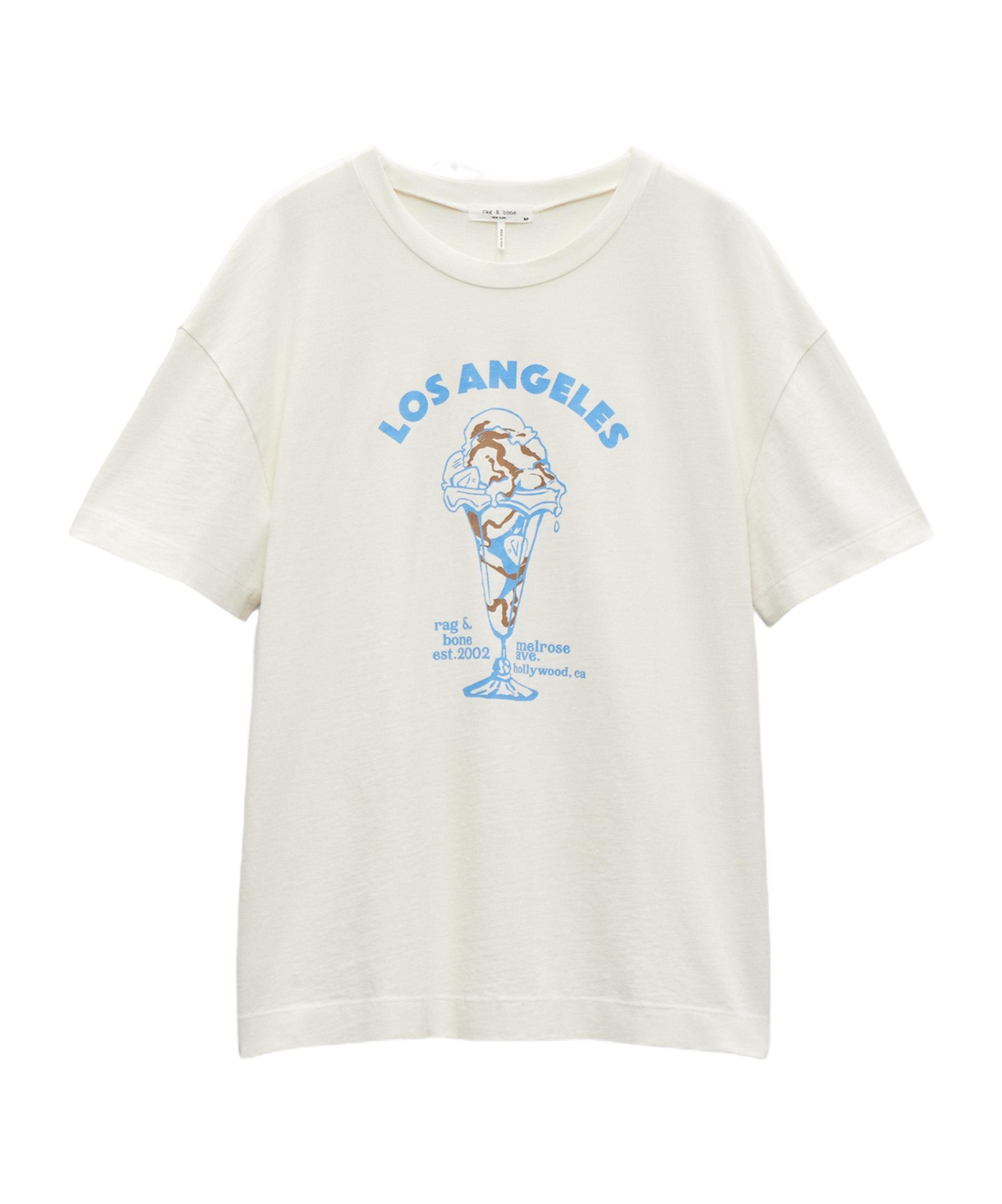 Rag & Bone Los Angeles Ice Cream Cotton Graphic T-shirt