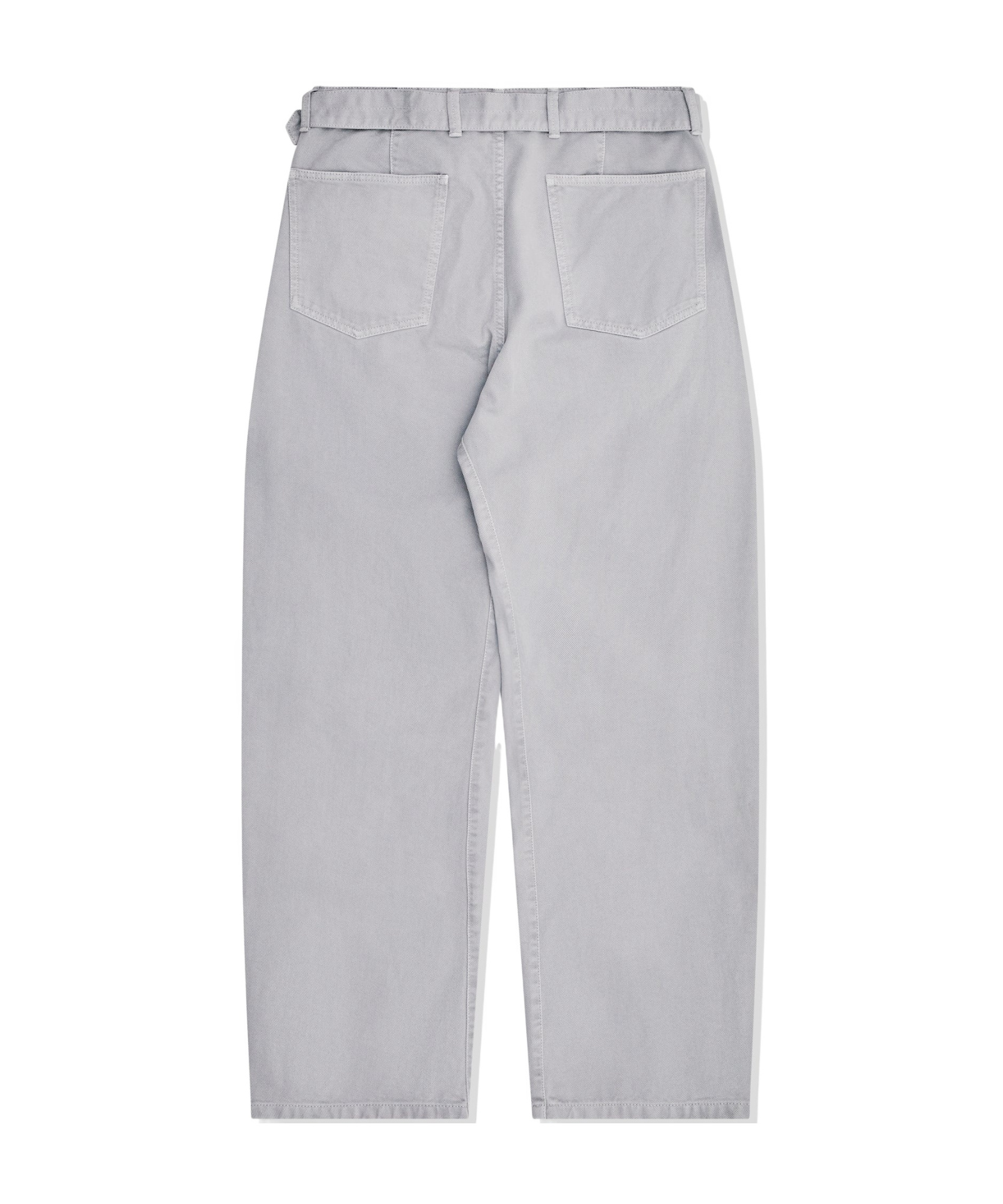 Lemaire Waist Strap Leg Pants In Gray