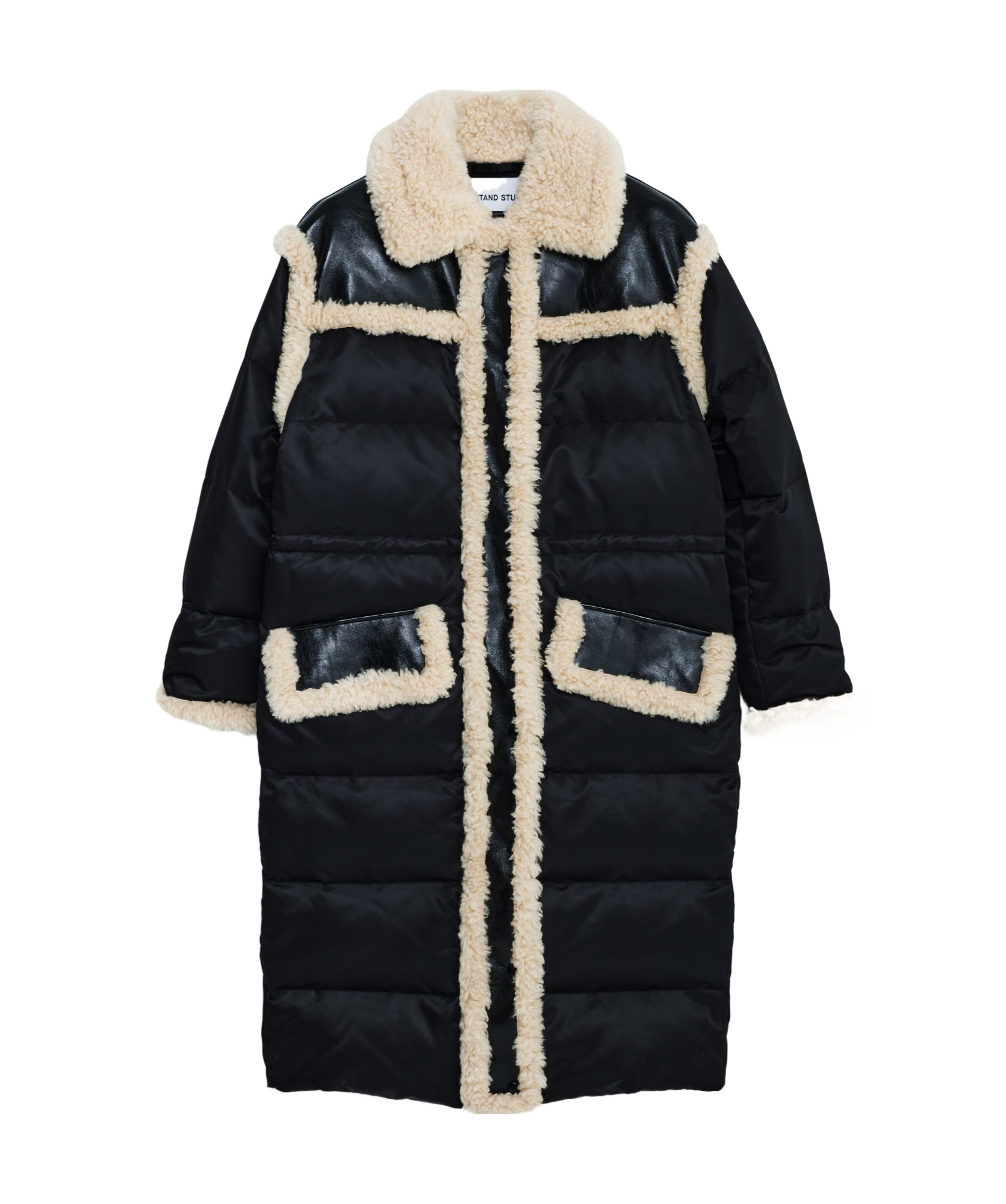 STAND STUDIO LAPEL LONG SLEEVE DOWN JACKET