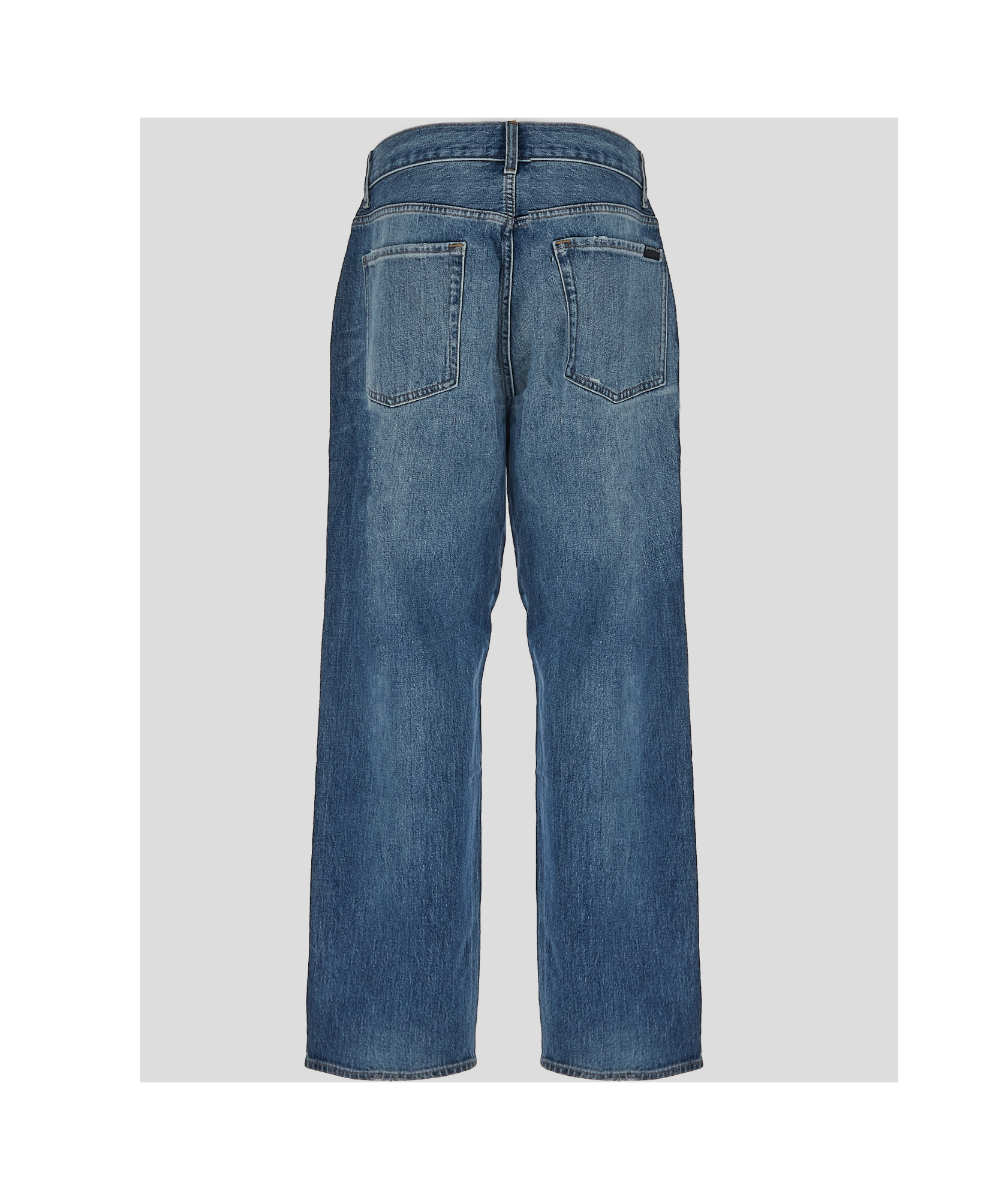 7 FOR ALL MANKIND BELT-LOOP JEANS 