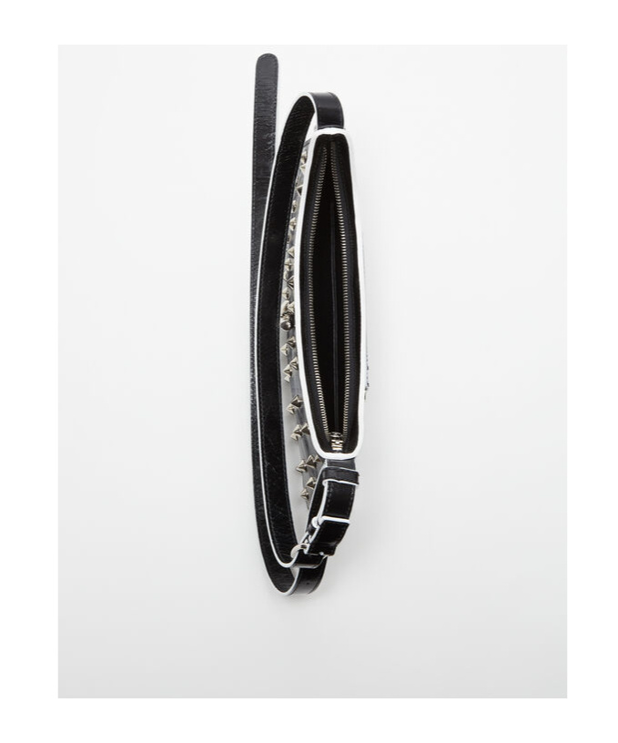 Acne Studios Mini Platt Shoulder Bag In Black