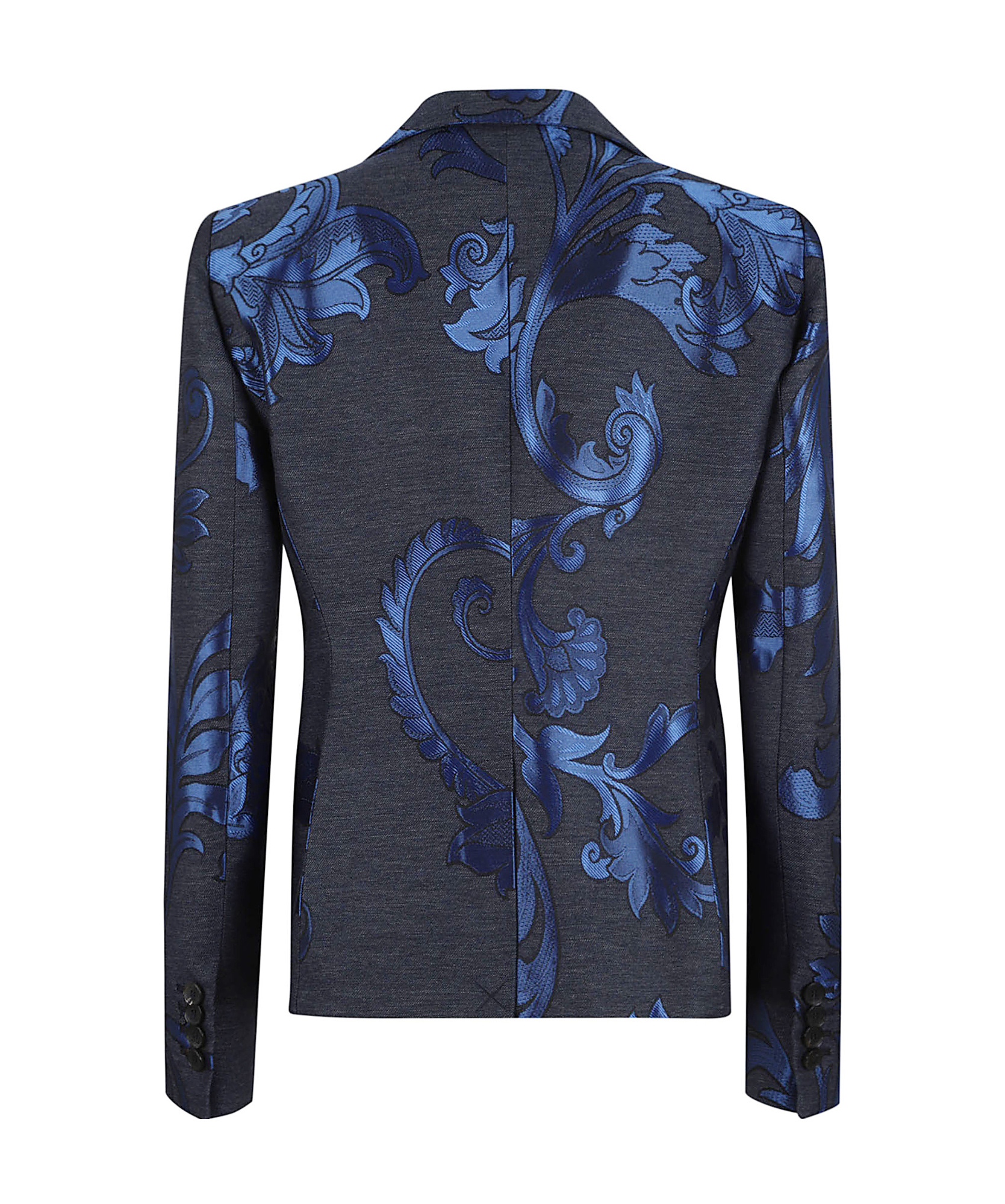 Etro Denim Jackets Woman In Blue