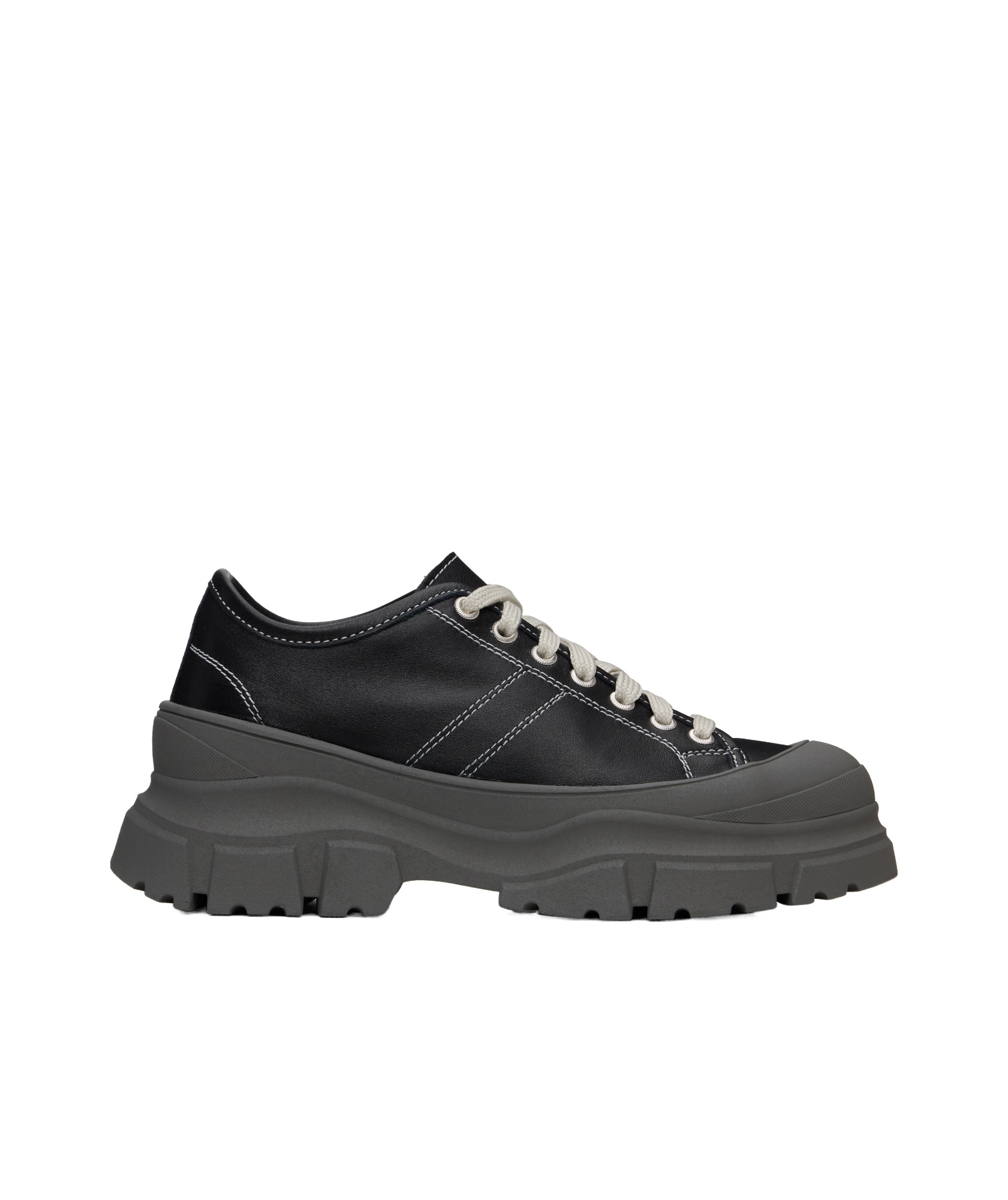 Sofie D'hoore Lace-up Low-top Sneakers In Black