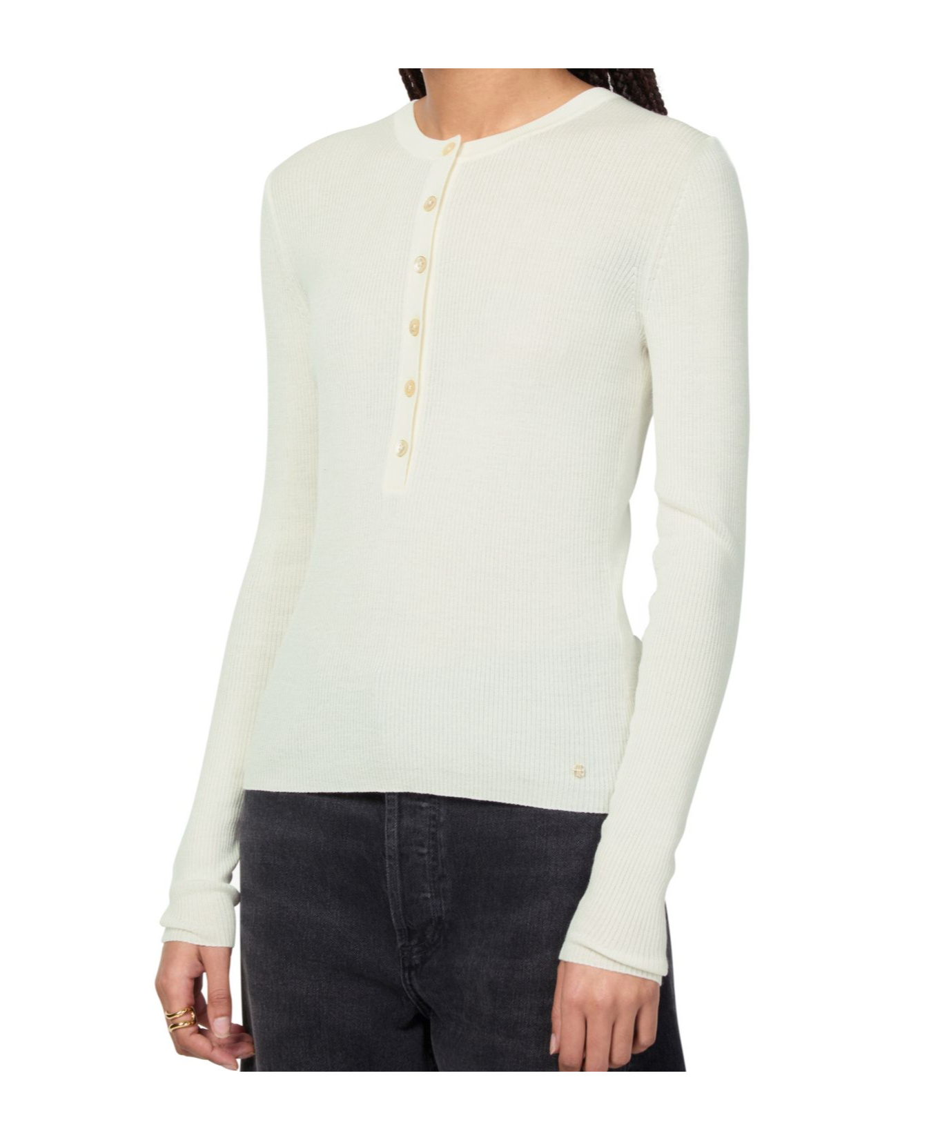 ANINE BING LONG-SLEEVED SWEATER