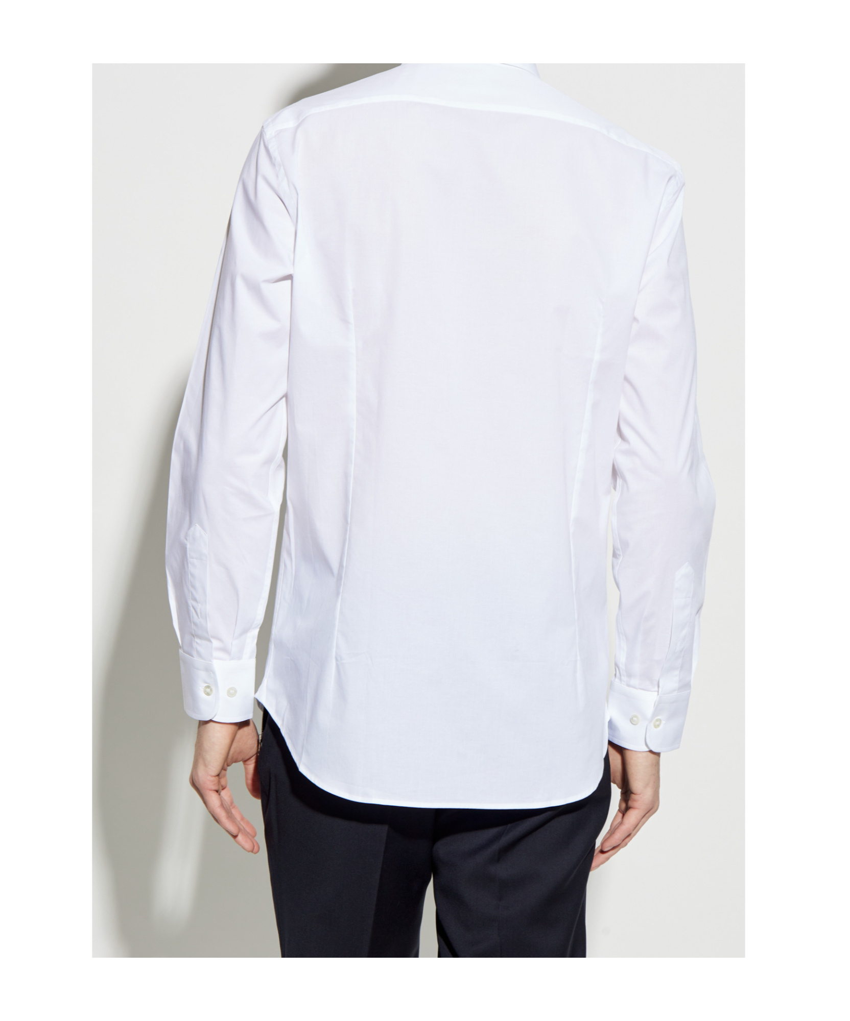 Etro Man Shirt White Size 19 Cotton In White