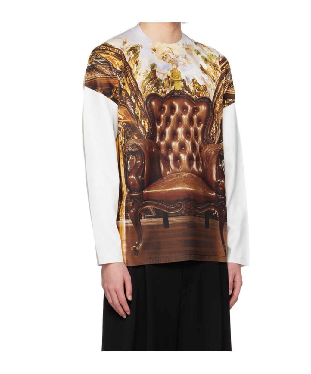 Comme Des Garçons Long-sleeved Sweater