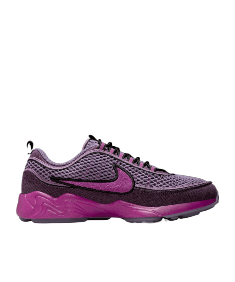Nike Air Zoom Spiridon Prm Mesh-panel Sneakers In Purple